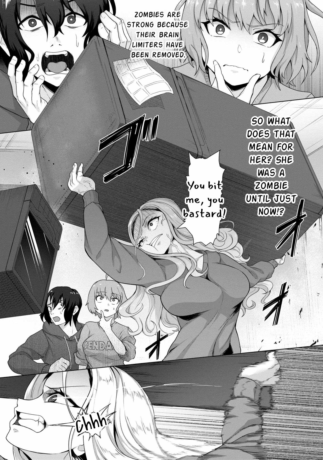 Ore no vaccine dake ga zonbi-ka shita sekai o sukueru Chapter 3 - Page 16