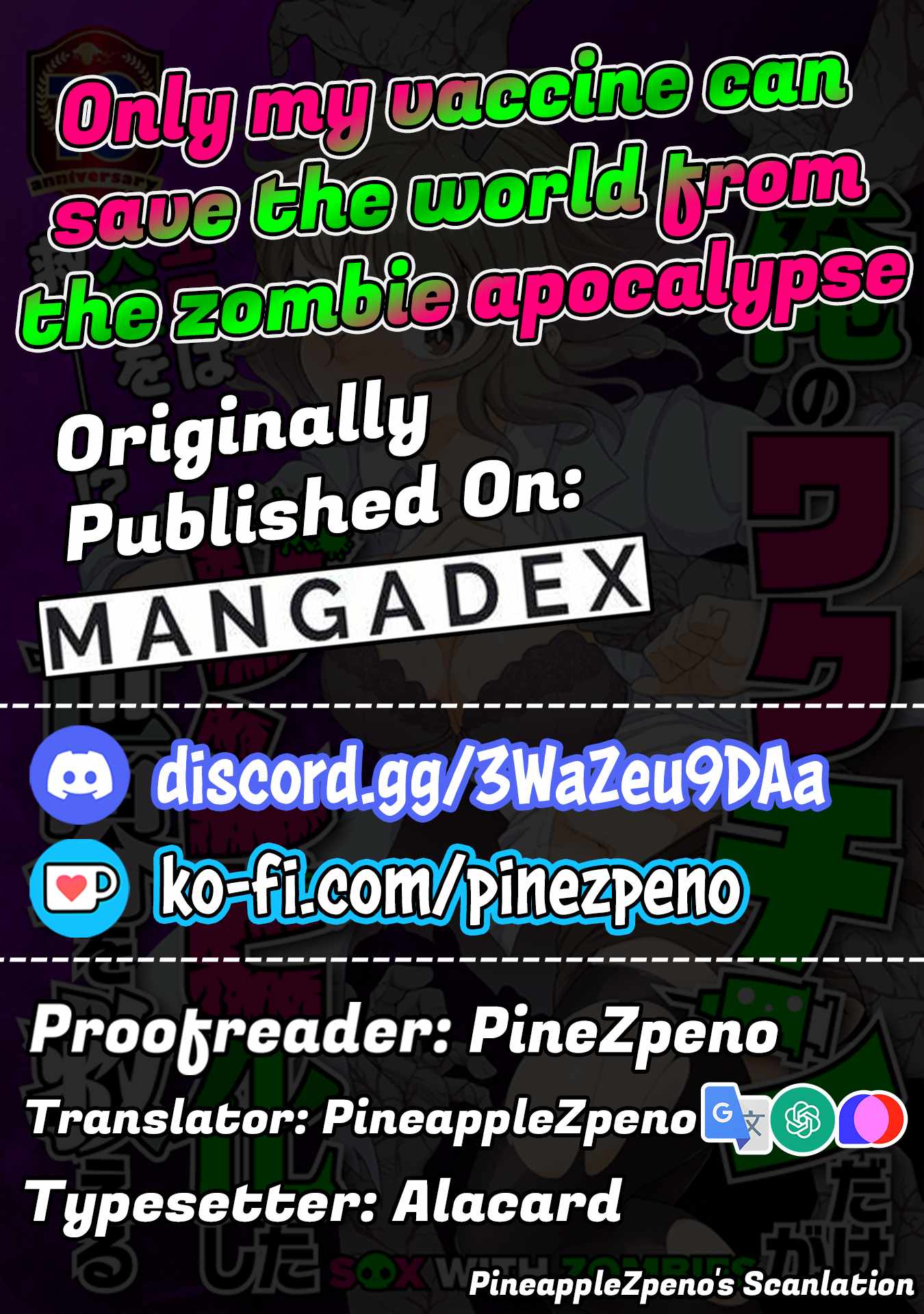 Ore no vaccine dake ga zonbi-ka shita sekai o sukueru Chapter 3 - Page 20