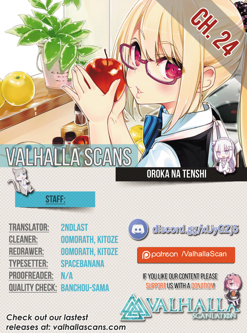Oroka na Tenshi wa Akuma to Odoru Chapter 24 - Page 1