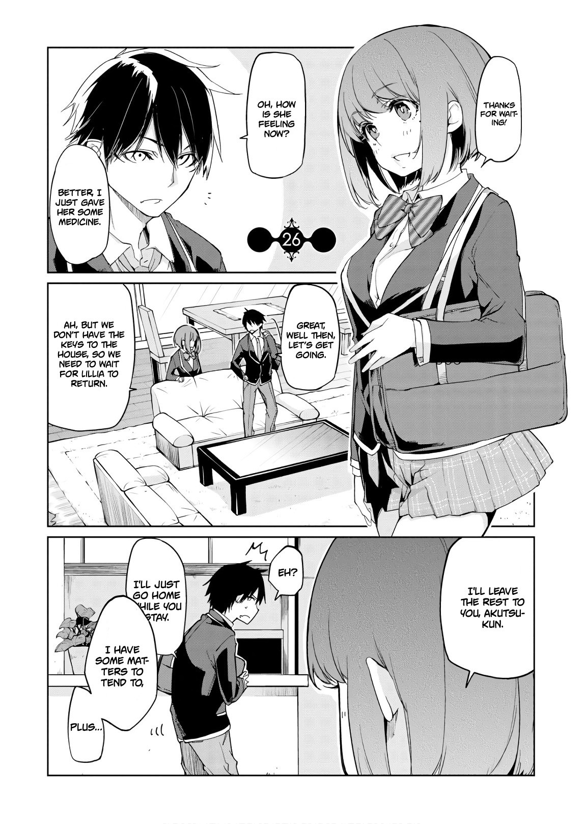 Oroka na Tenshi wa Akuma to Odoru Chapter 26 - Page 1