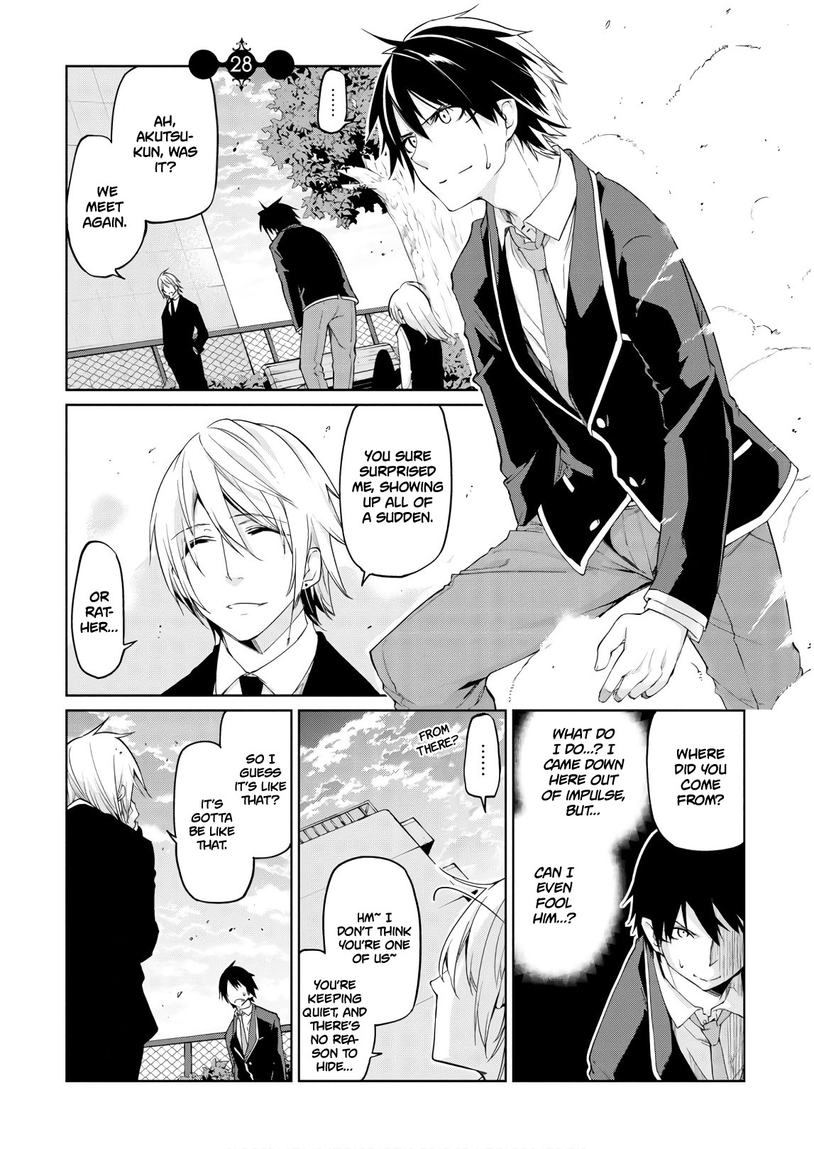 Oroka na Tenshi wa Akuma to Odoru Chapter 28 - Page 1