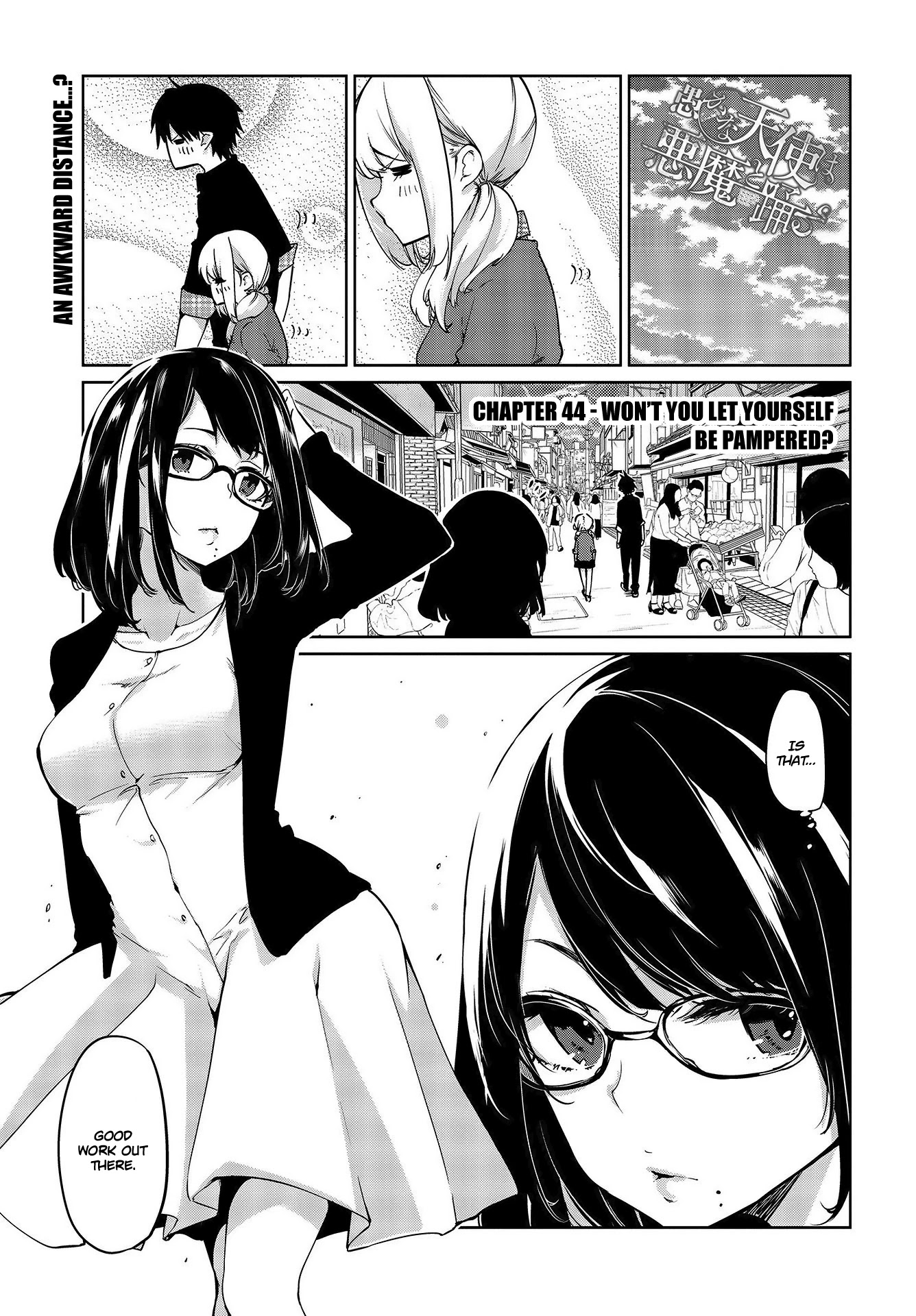 Oroka na Tenshi wa Akuma to Odoru Chapter 44 - Page 1