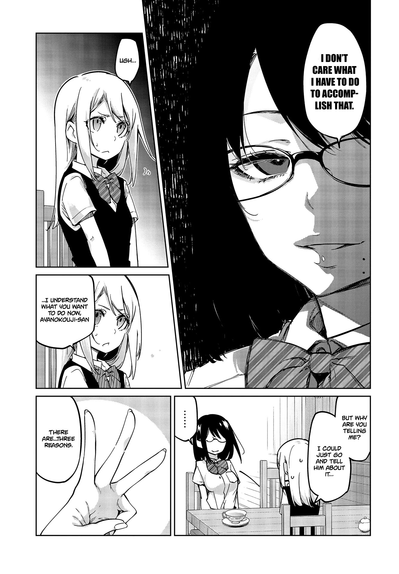 Oroka na Tenshi wa Akuma to Odoru Chapter 50 - Page 18