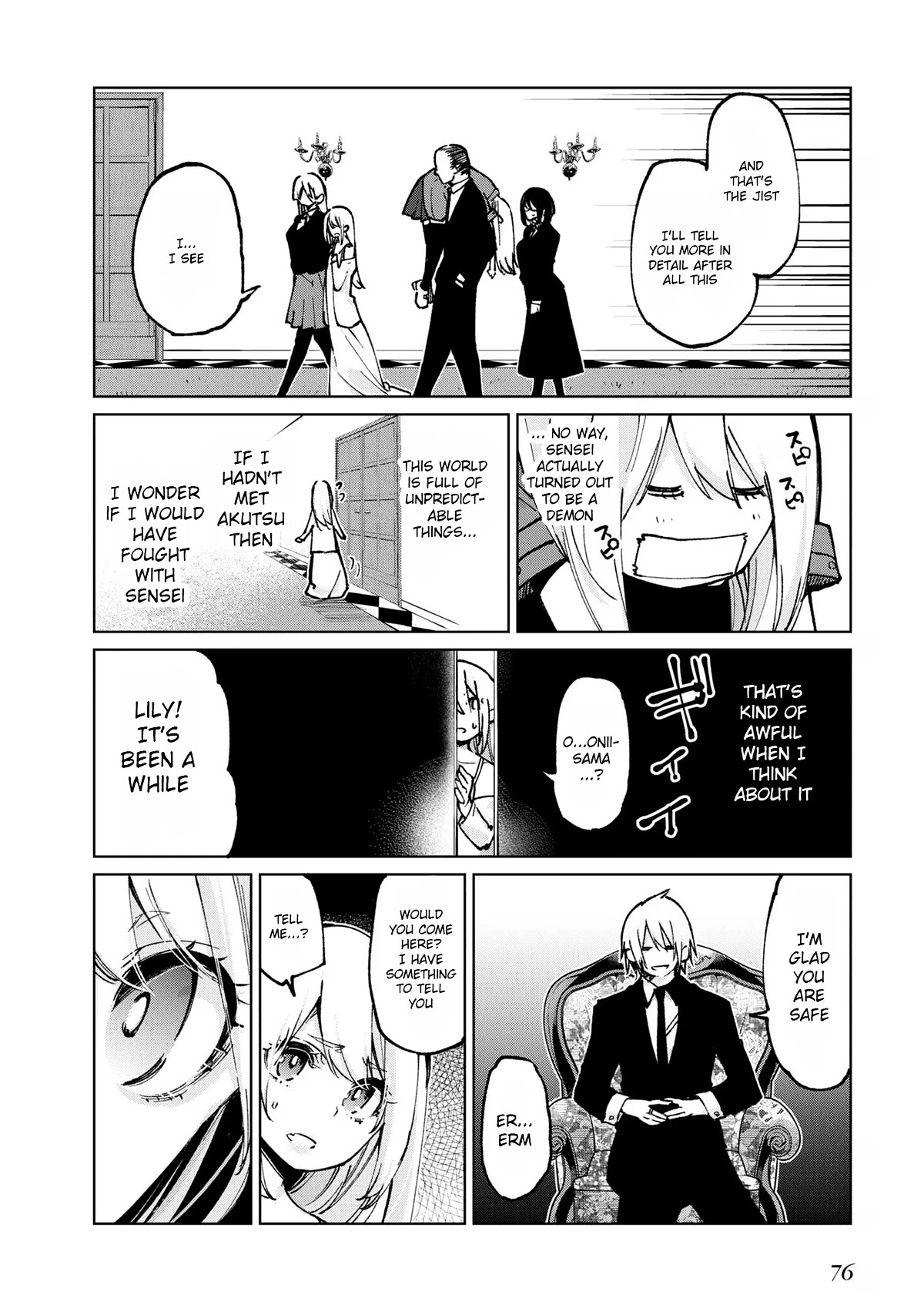 Oroka na Tenshi wa Akuma to Odoru Chapter 69 - Page 36