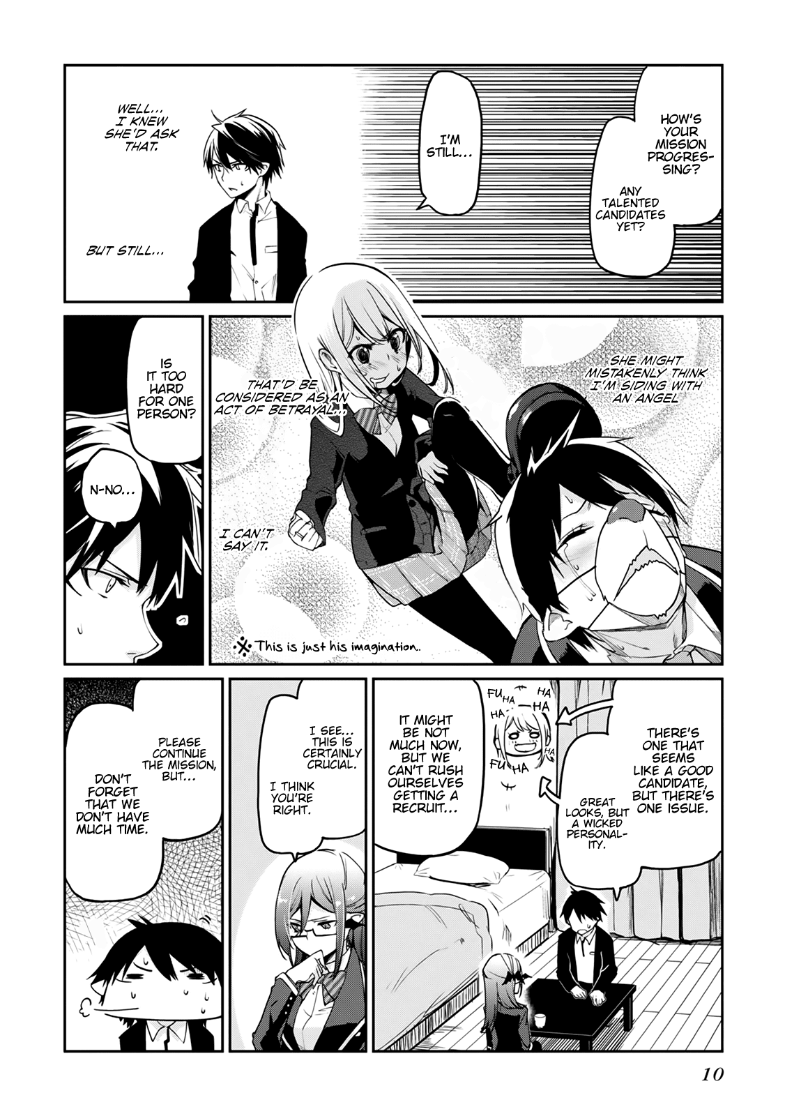 Oroka na Tenshi wa Akuma to Odoru Chapter 9 - Page 12