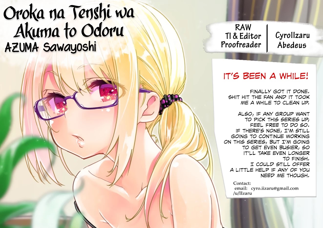Oroka na Tenshi wa Akuma to Odoru Chapter 9 - Page 35