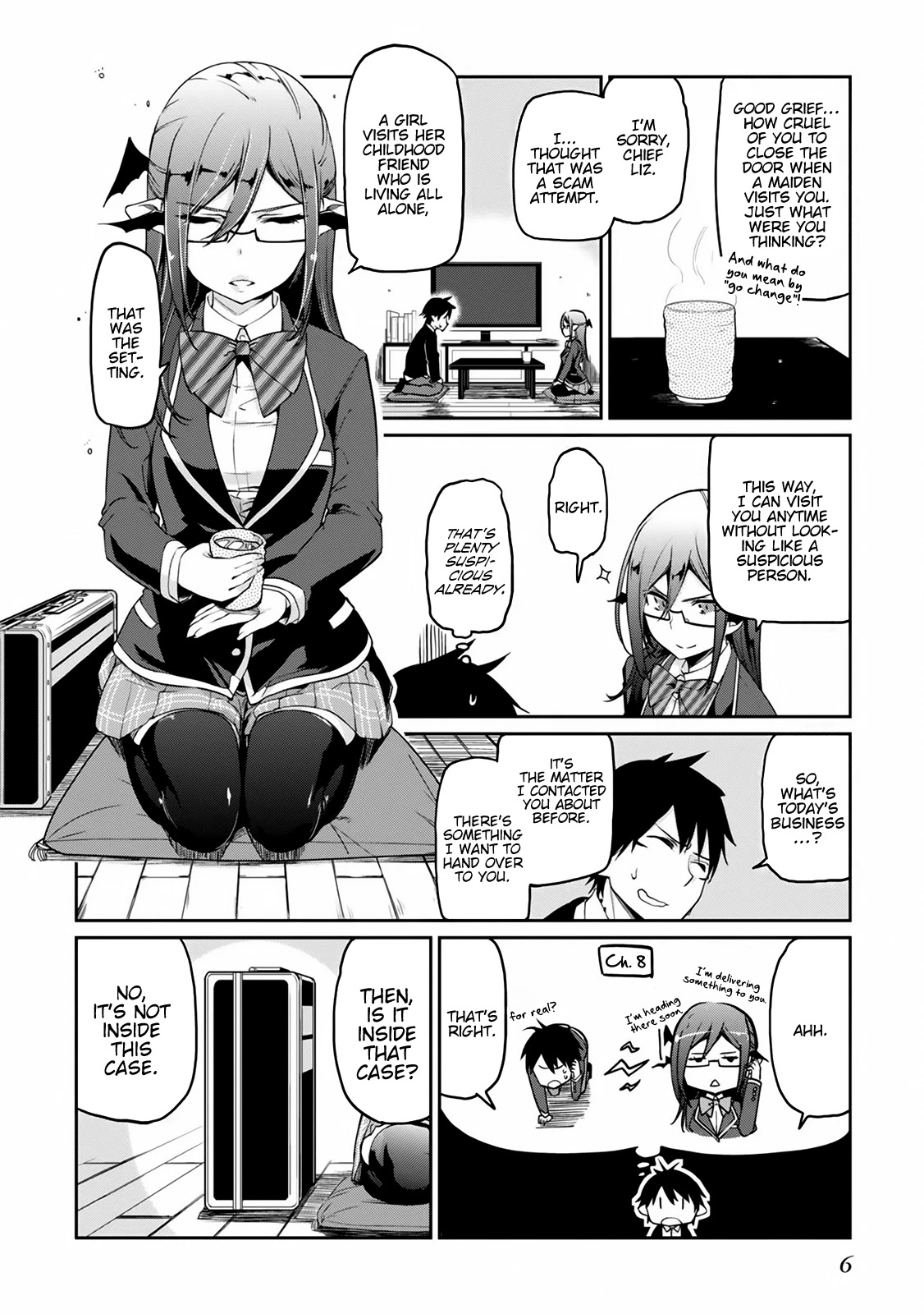 Oroka na Tenshi wa Akuma to Odoru Chapter 9 - Page 8
