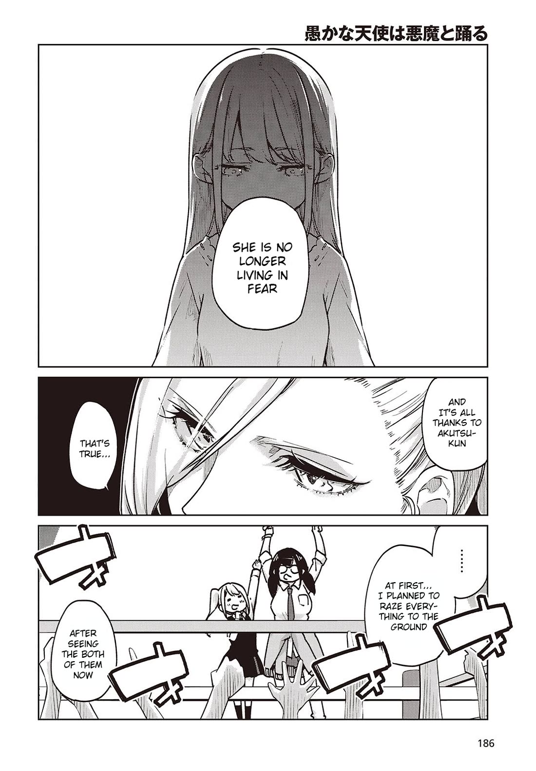 Oroka na Tenshi wa Akuma to Odoru Chapter 90 - Page 10