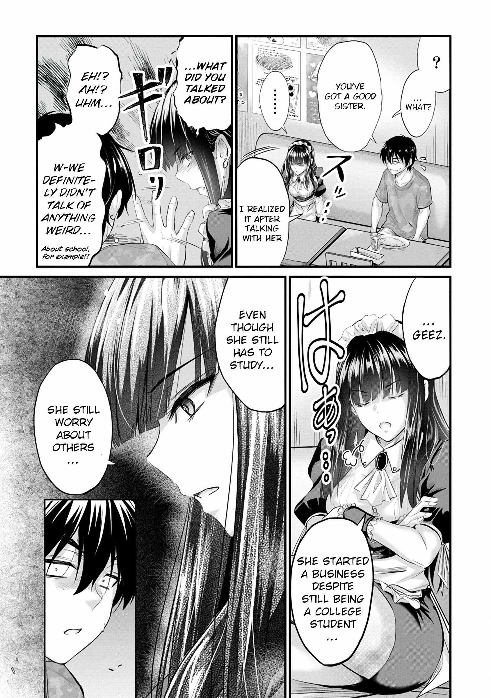 Osabori Jouzuna Koumukai-san wa Ore wo Nogasanai!! Chapter 11 - Page 14