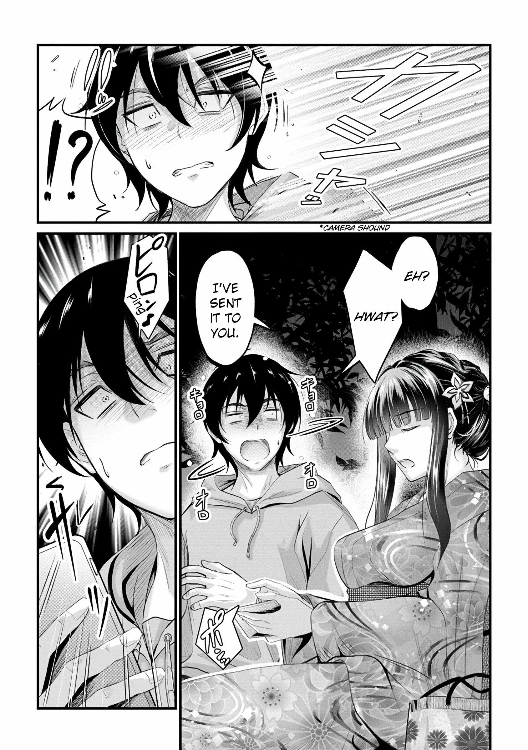 Osabori Jouzuna Koumukai-san wa Ore wo Nogasanai!! Chapter 12 - Page 18