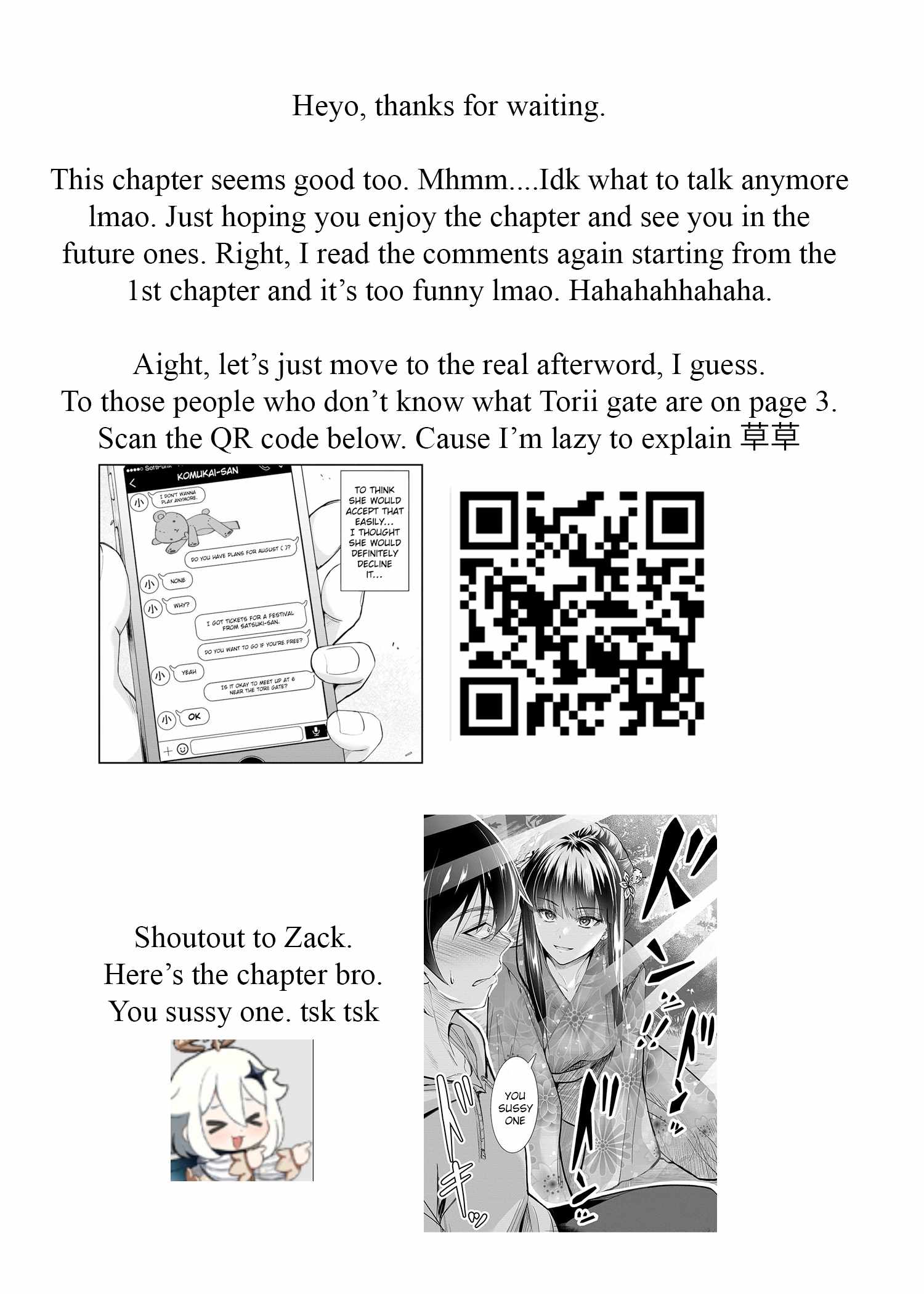 Osabori Jouzuna Koumukai-san wa Ore wo Nogasanai!! Chapter 12 - Page 22