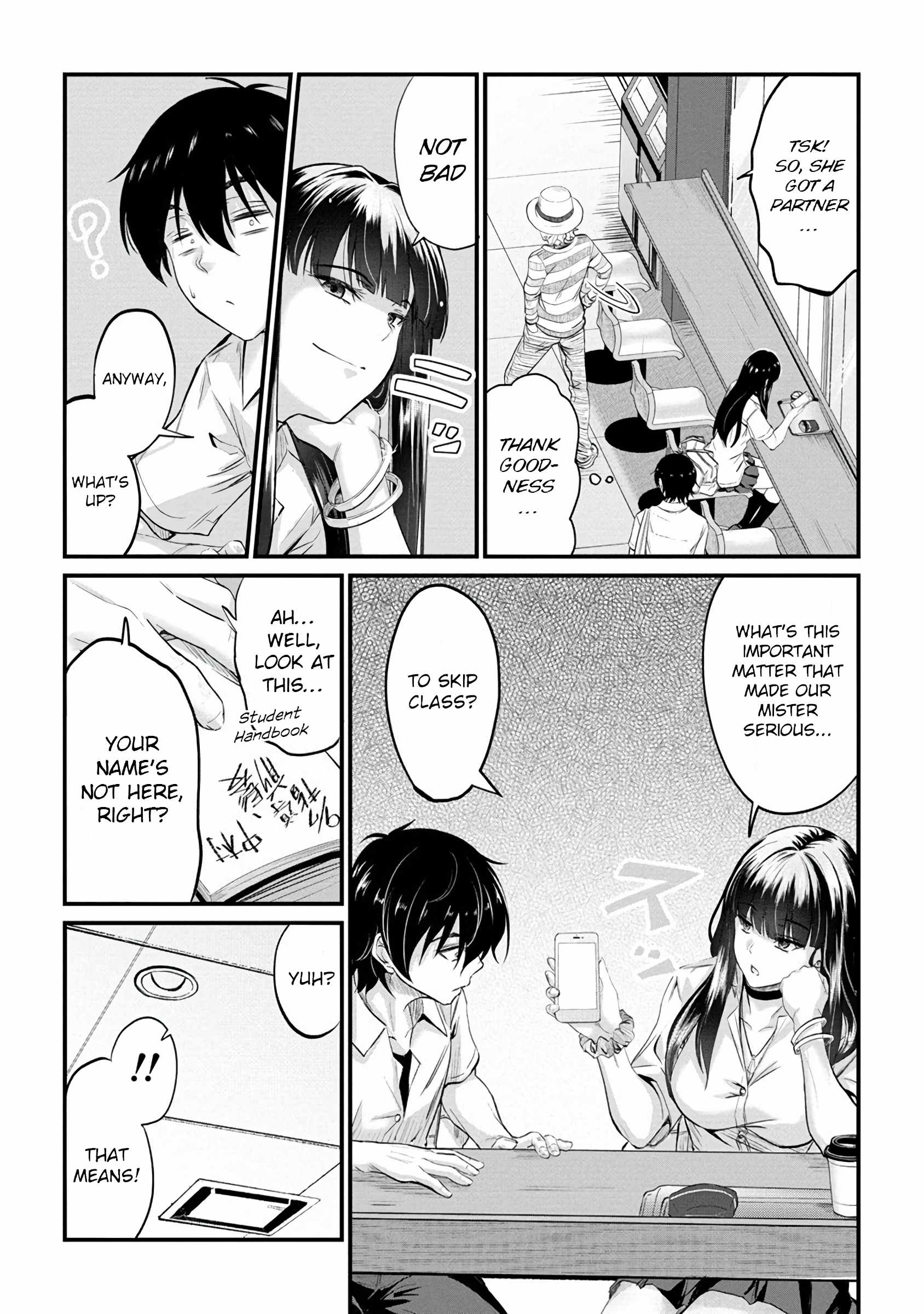 Osabori Jouzuna Koumukai-san wa Ore wo Nogasanai!! Chapter 14 - Page 14