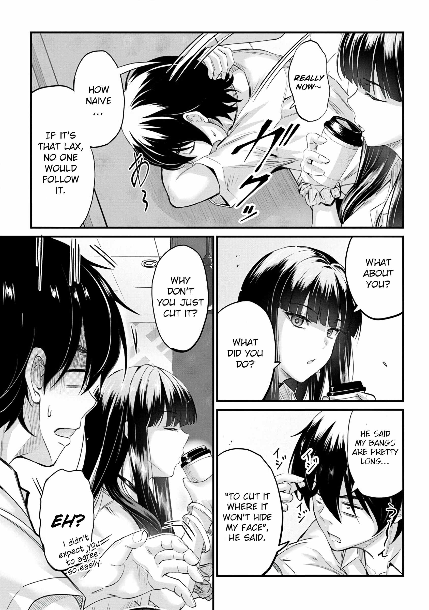 Osabori Jouzuna Koumukai-san wa Ore wo Nogasanai!! Chapter 14 - Page 16