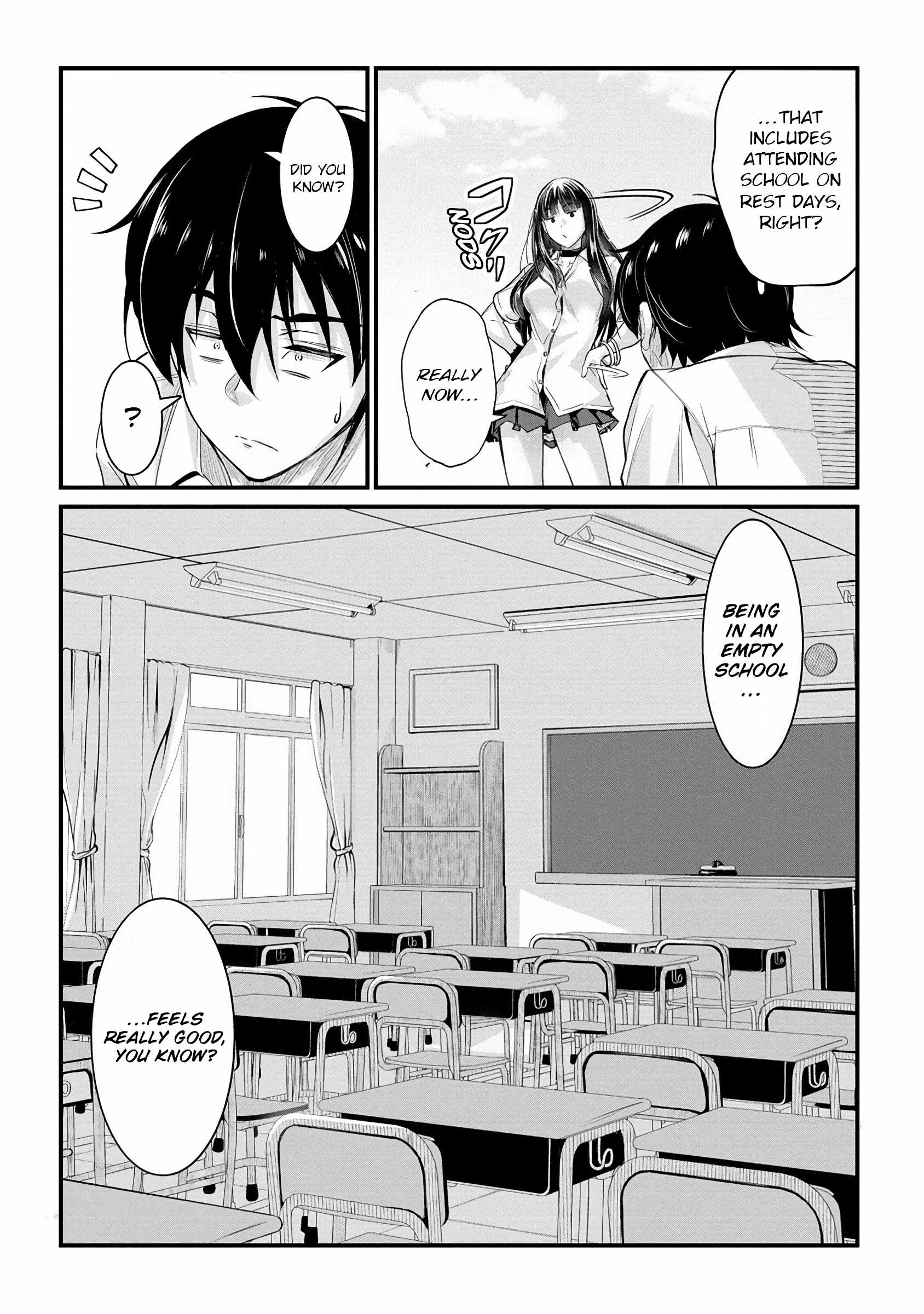 Osabori Jouzuna Koumukai-san wa Ore wo Nogasanai!! Chapter 15 - Page 9