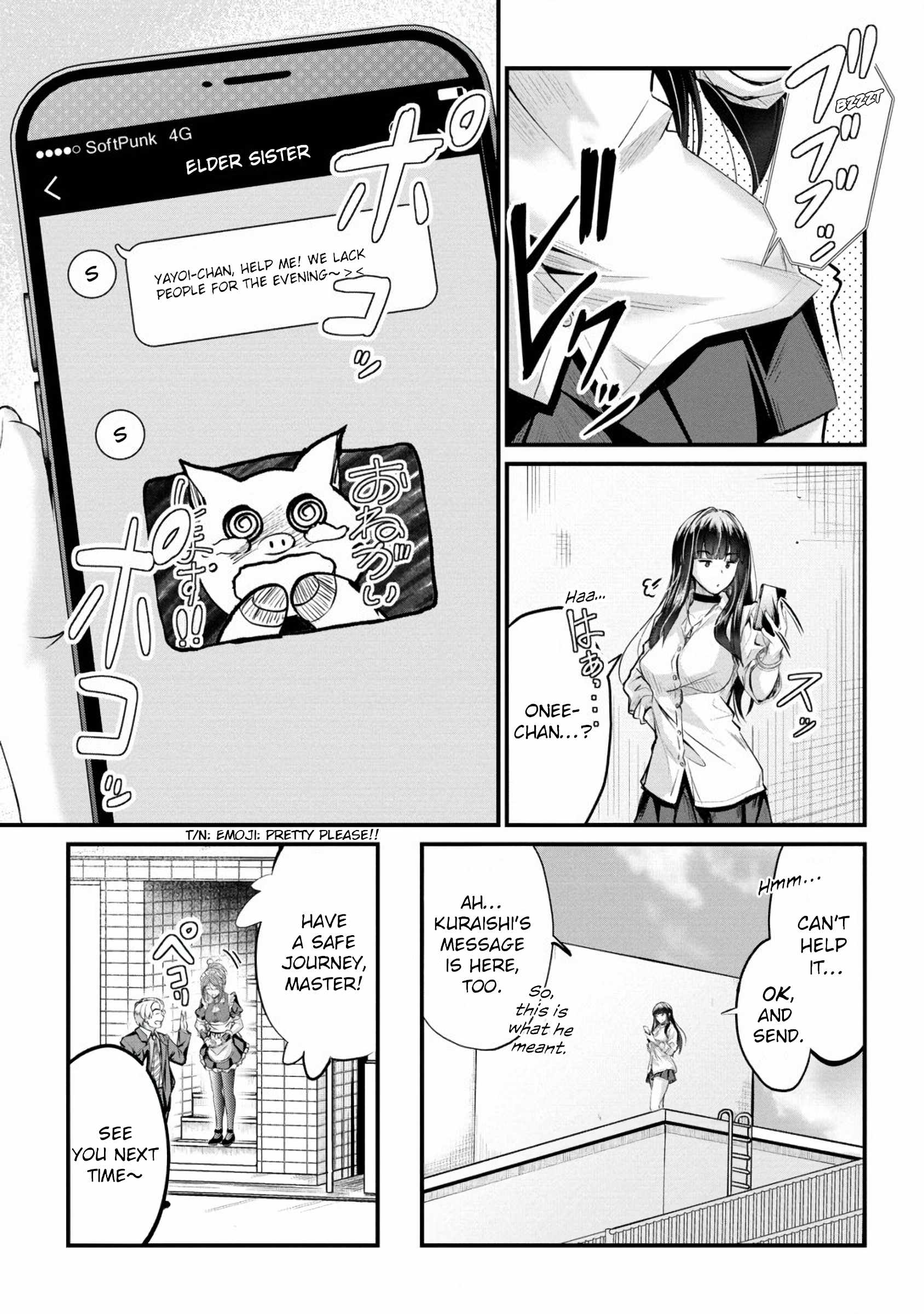 Osabori Jouzuna Koumukai-san wa Ore wo Nogasanai!! Chapter 17 - Page 14