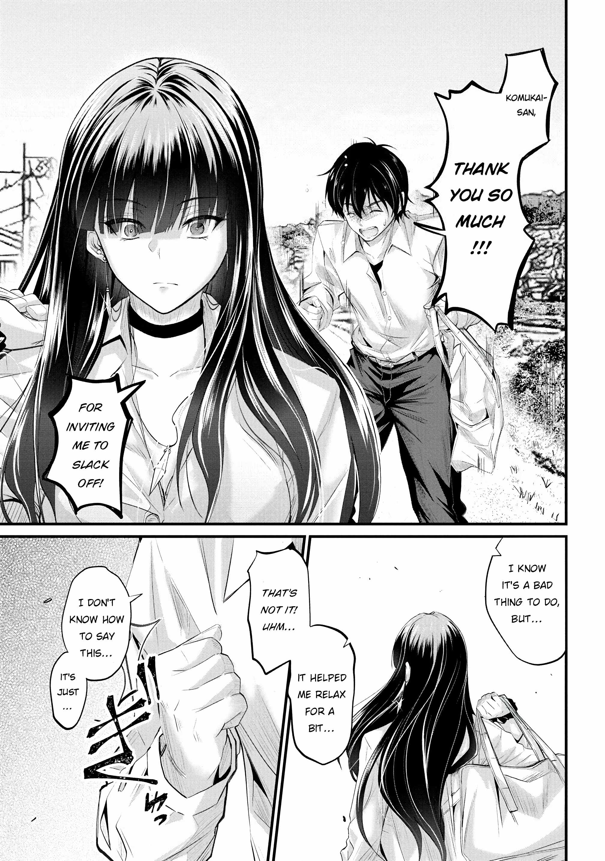 Osabori Jouzuna Koumukai-san wa Ore wo Nogasanai!! Chapter 19 - Page 10