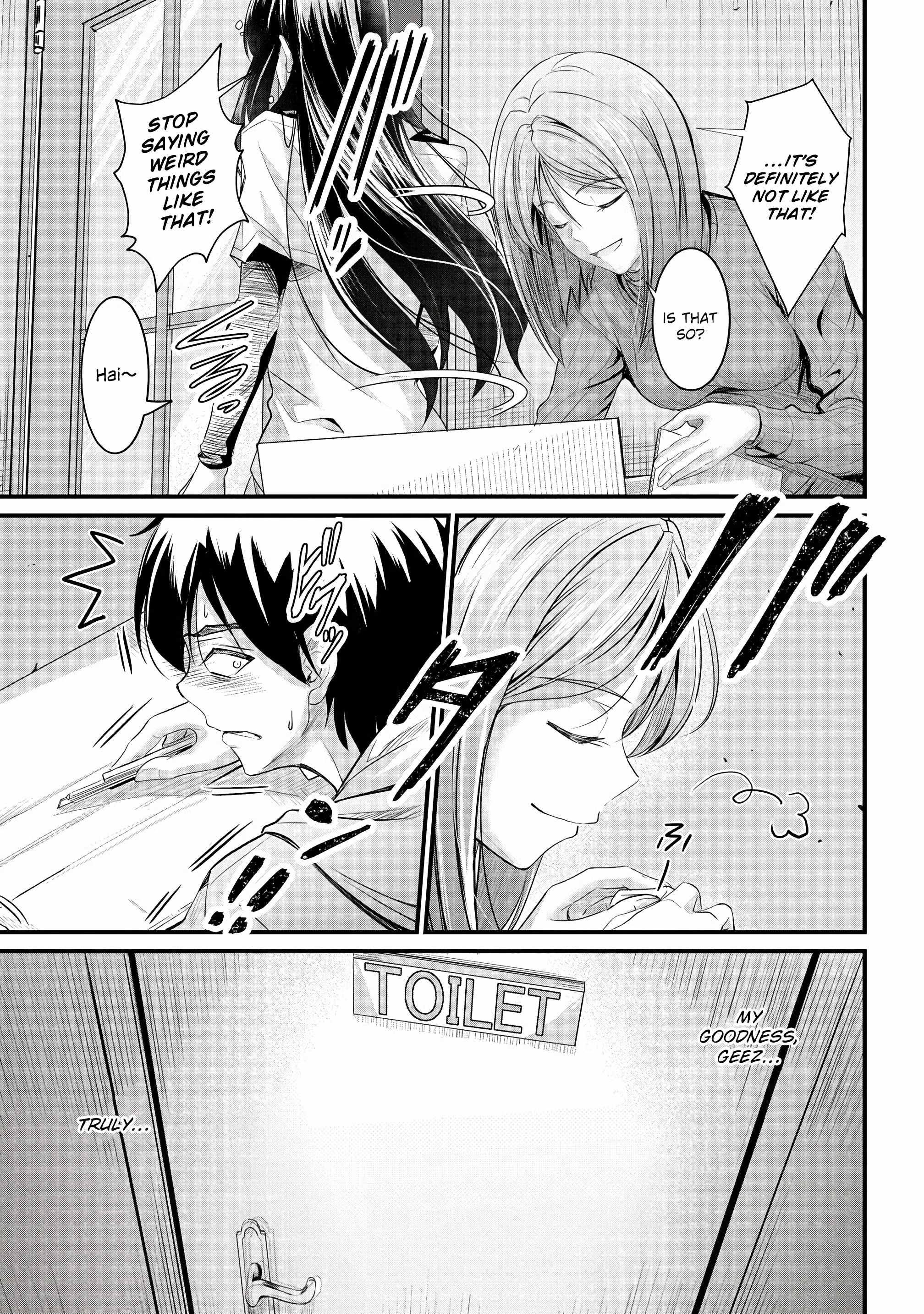 Osabori Jouzuna Koumukai-san wa Ore wo Nogasanai!! Chapter 20 - Page 14