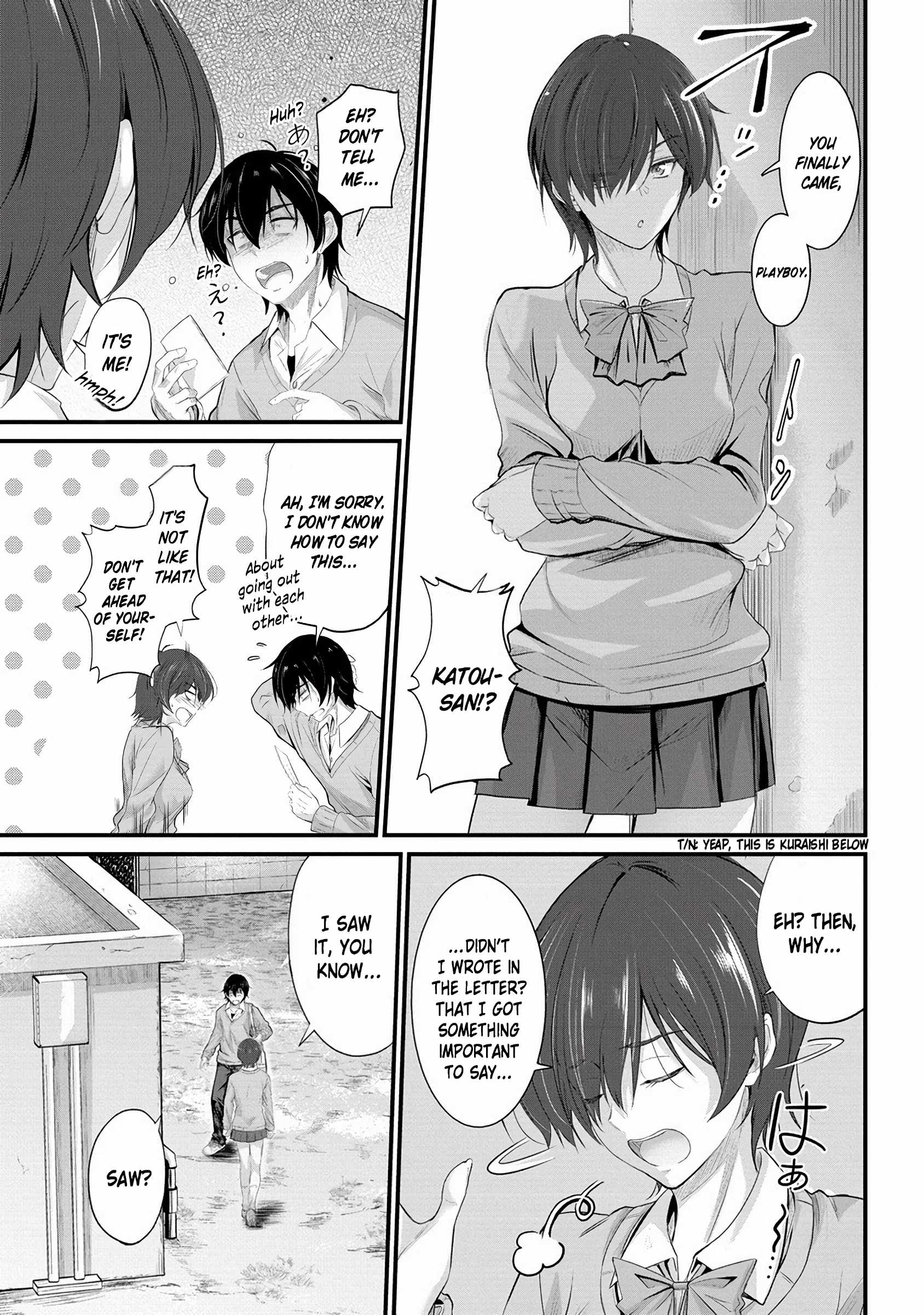 Osabori Jouzuna Koumukai-san wa Ore wo Nogasanai!! Chapter 21 - Page 8