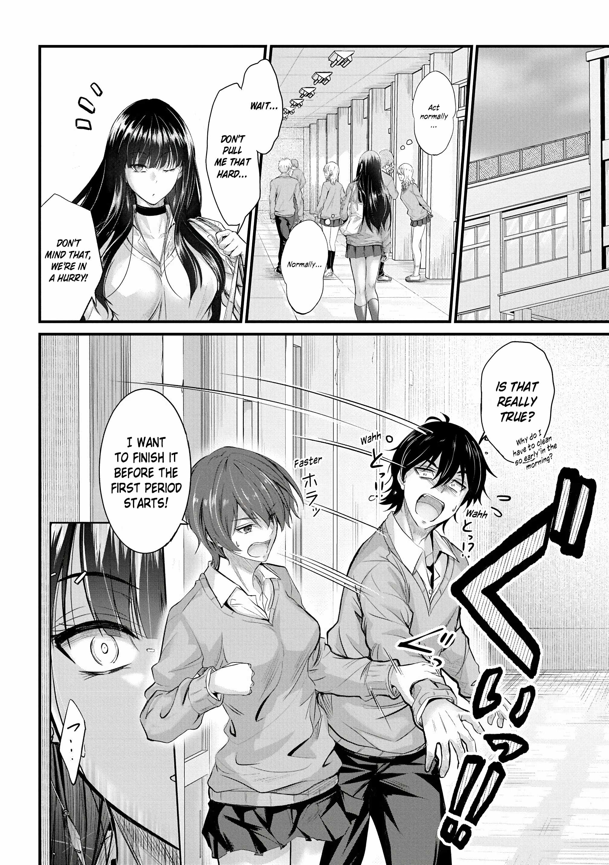 Osabori Jouzuna Koumukai-san wa Ore wo Nogasanai!! Chapter 22 - Page 3