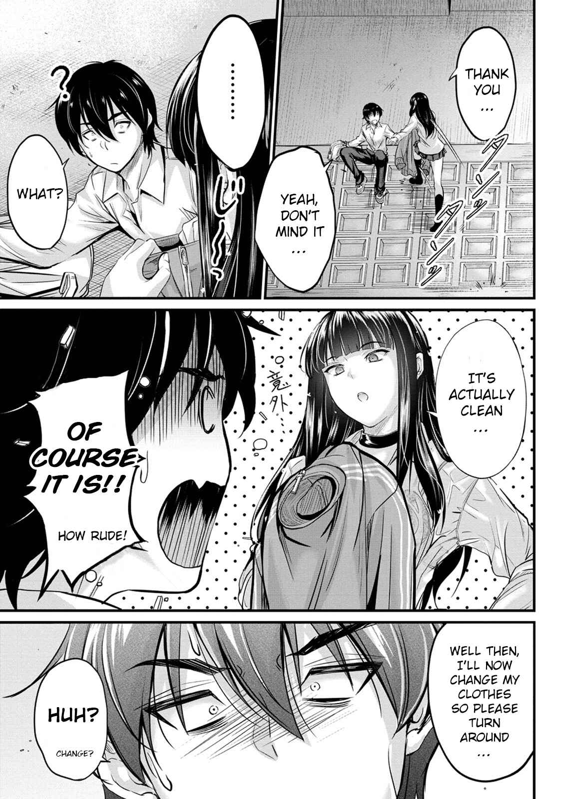 Osabori Jouzuna Koumukai-san wa Ore wo Nogasanai!! Chapter 4 - Page 12