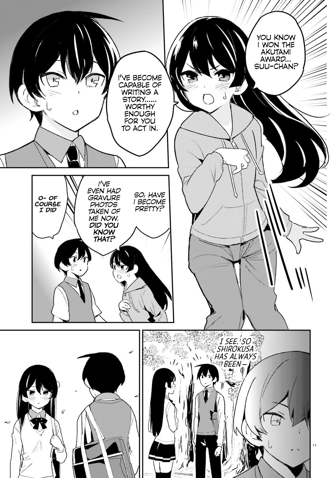 Osananajimi ga Zettai ni Makenai Love Comedy Chapter 9 - Page 11