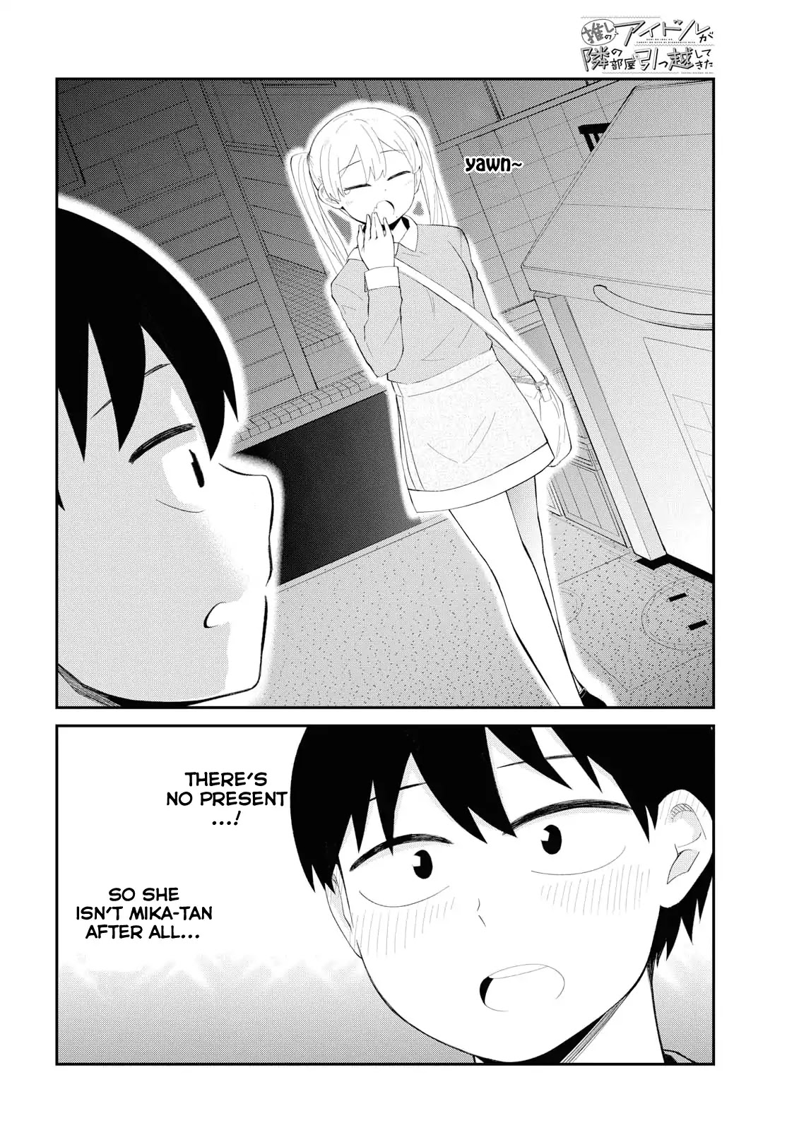 Oshi no Idol ga Tonari no Heya ni Hikkoshite Kita Chapter 2 - Page 8