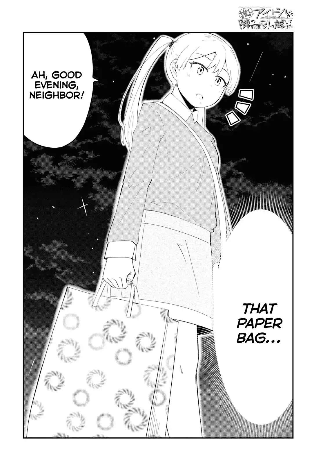 Oshi no Idol ga Tonari no Heya ni Hikkoshite Kita Chapter 2 - Page 10