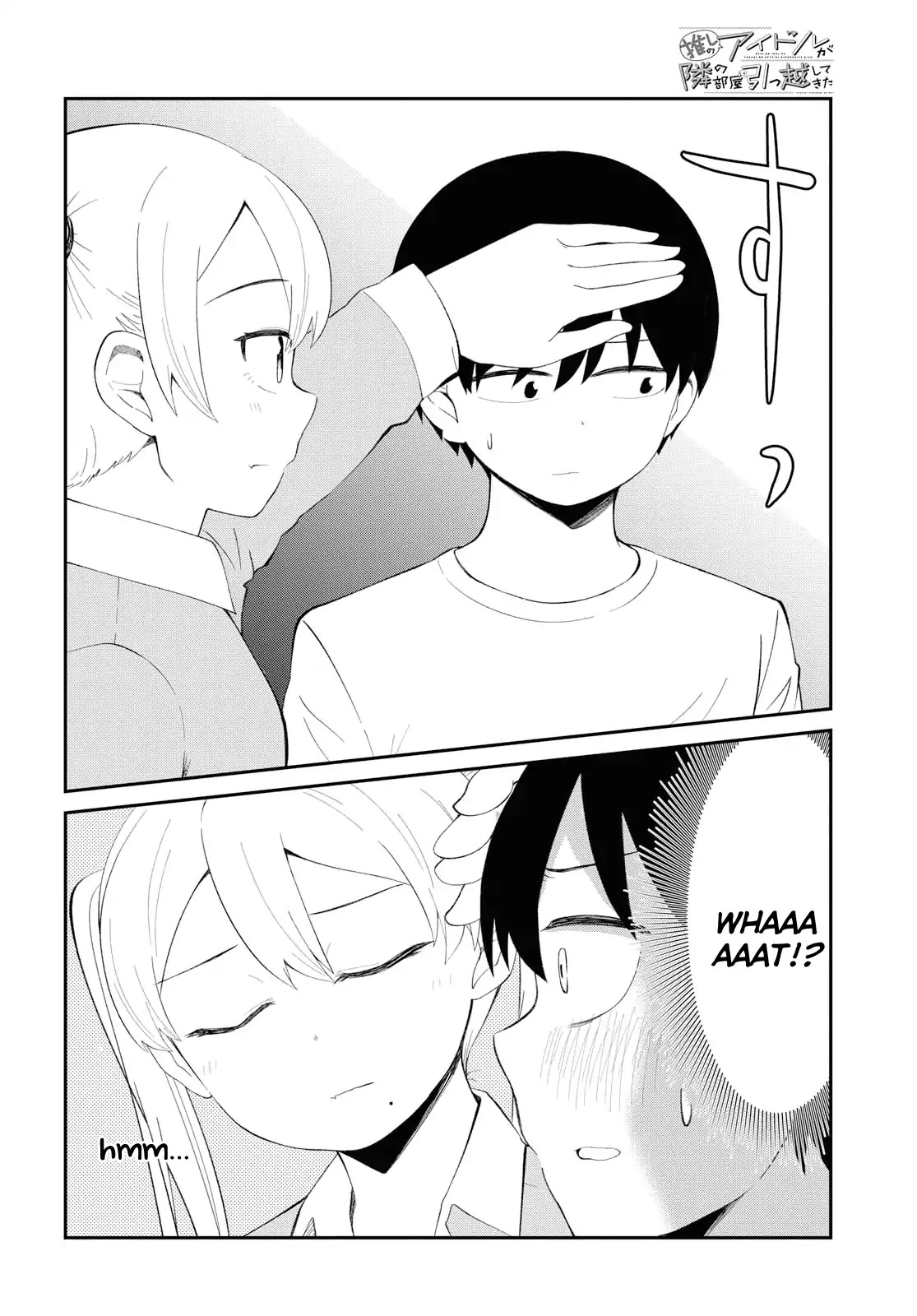 Oshi no Idol ga Tonari no Heya ni Hikkoshite Kita Chapter 3 - Page 8