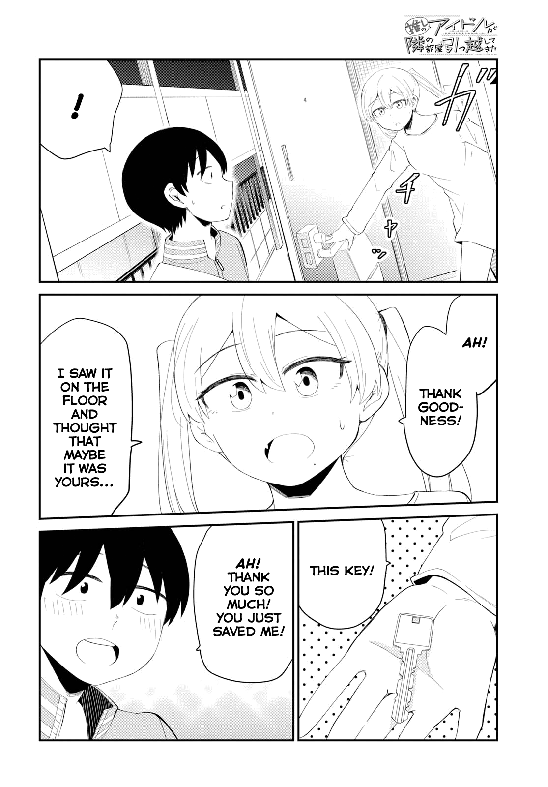 Oshi no Idol ga Tonari no Heya ni Hikkoshite Kita Chapter 4 - Page 8