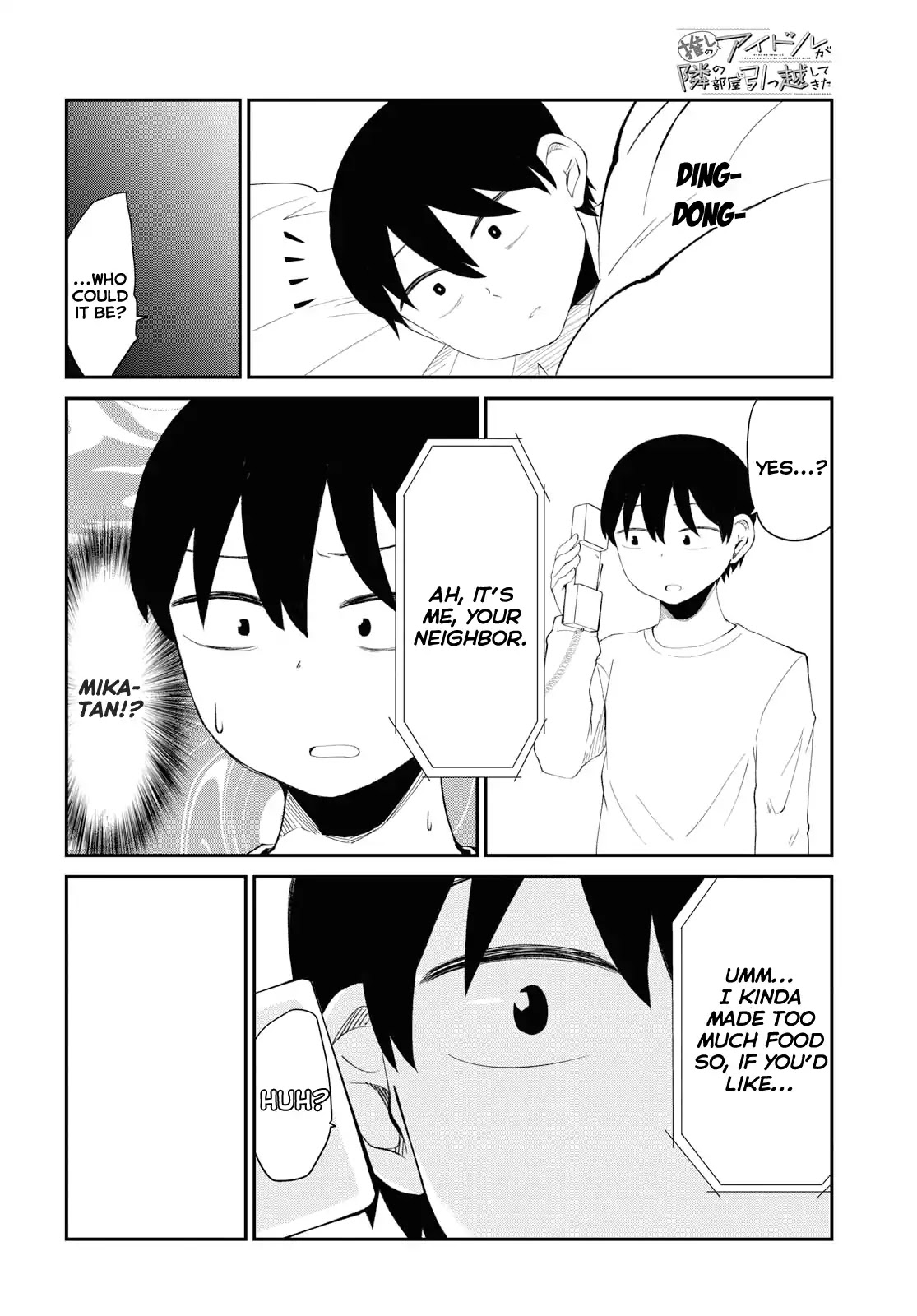 Oshi no Idol ga Tonari no Heya ni Hikkoshite Kita Chapter 5 - Page 12