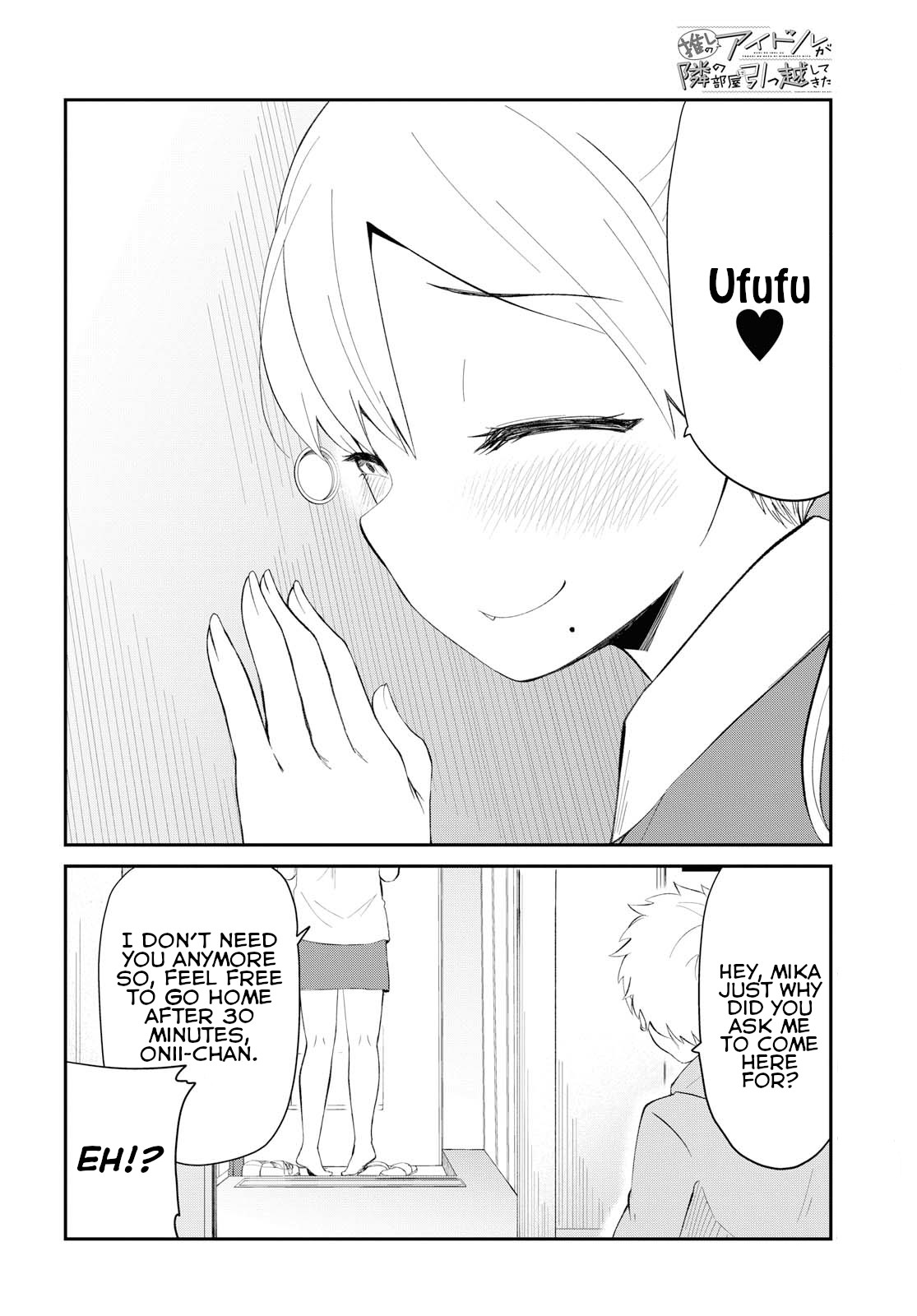 Oshi no Idol ga Tonari no Heya ni Hikkoshite Kita Chapter 6 - Page 8
