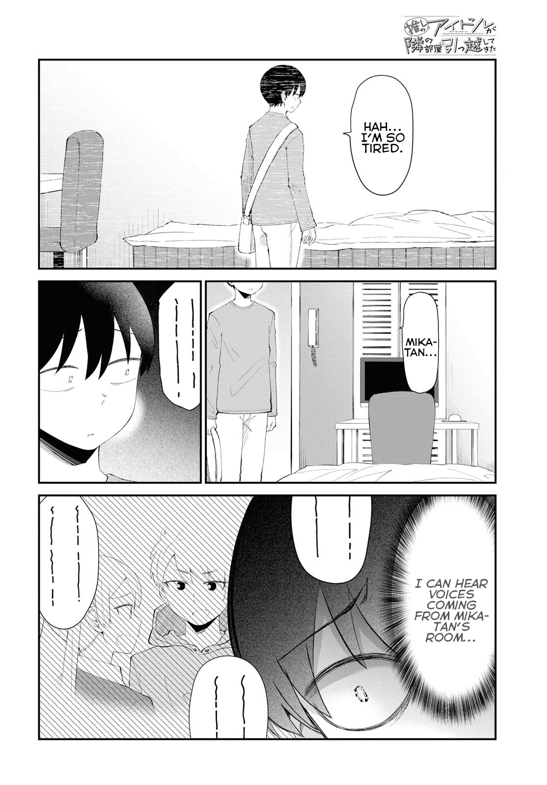 Oshi no Idol ga Tonari no Heya ni Hikkoshite Kita Chapter 6 - Page 10