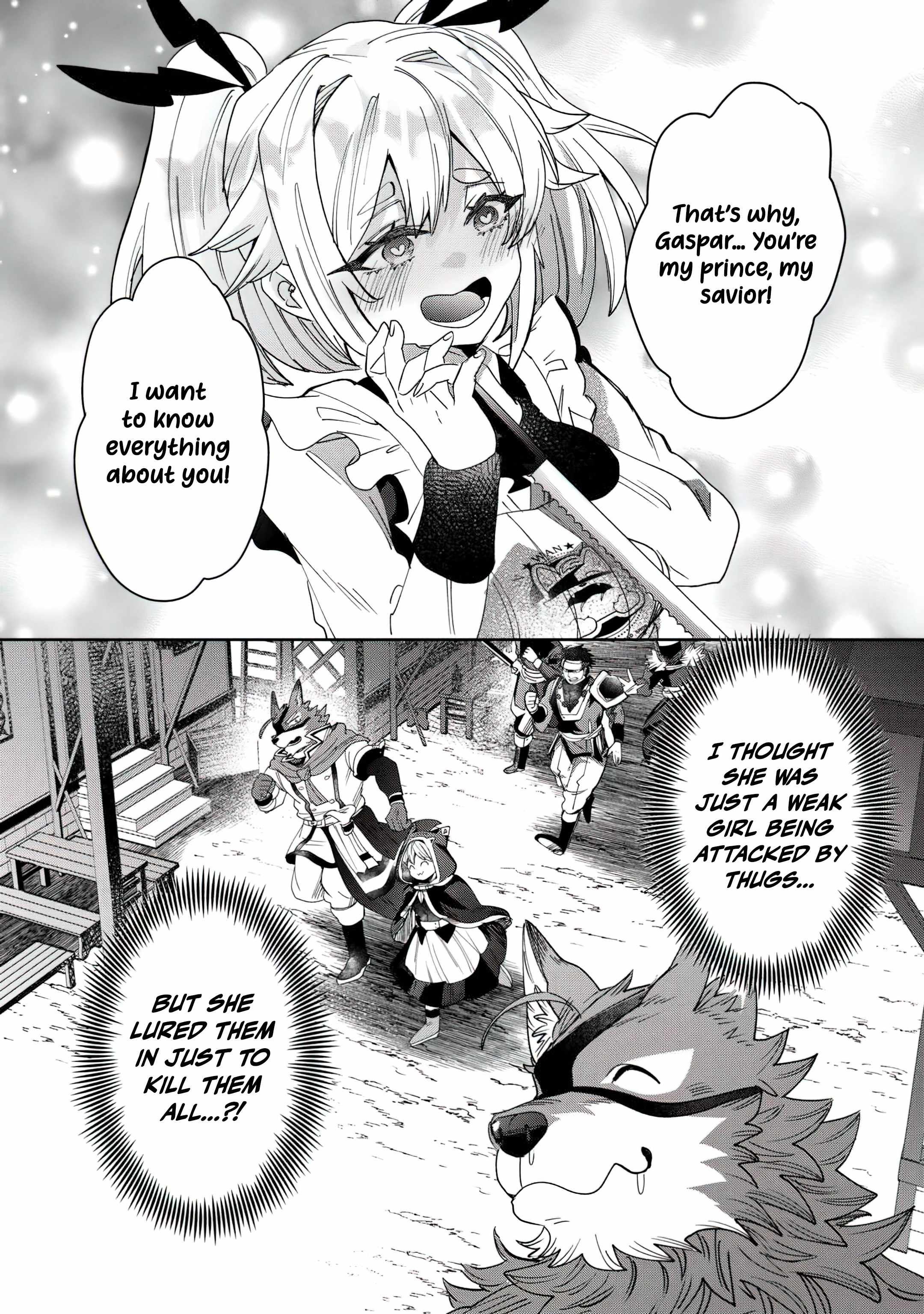 Oshikake Assassin-chan wa Outo Saikyou no Kanban Musume Chapter 1 - Page 17