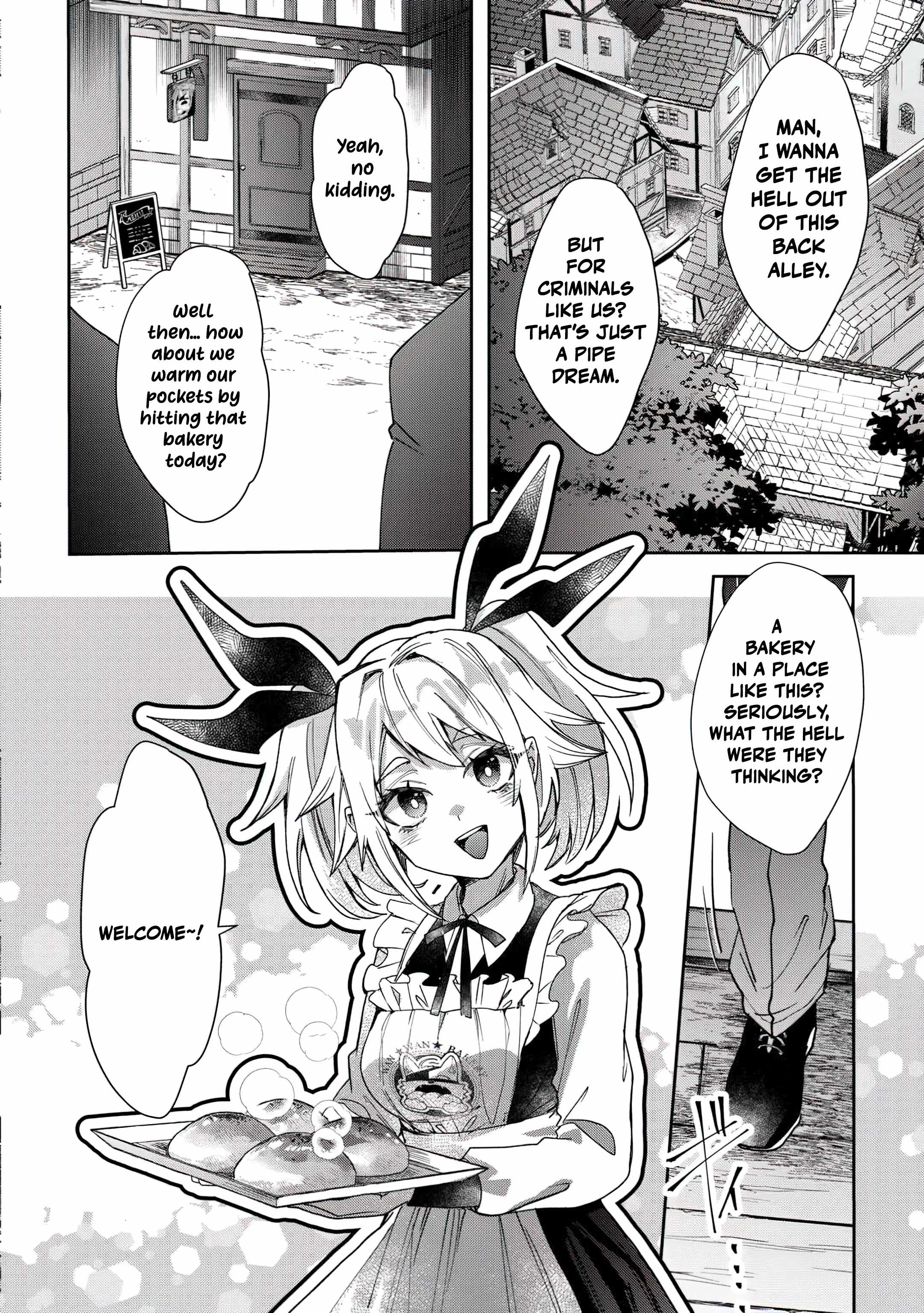 Oshikake Assassin-chan wa Outo Saikyou no Kanban Musume Chapter 1 - Page 3