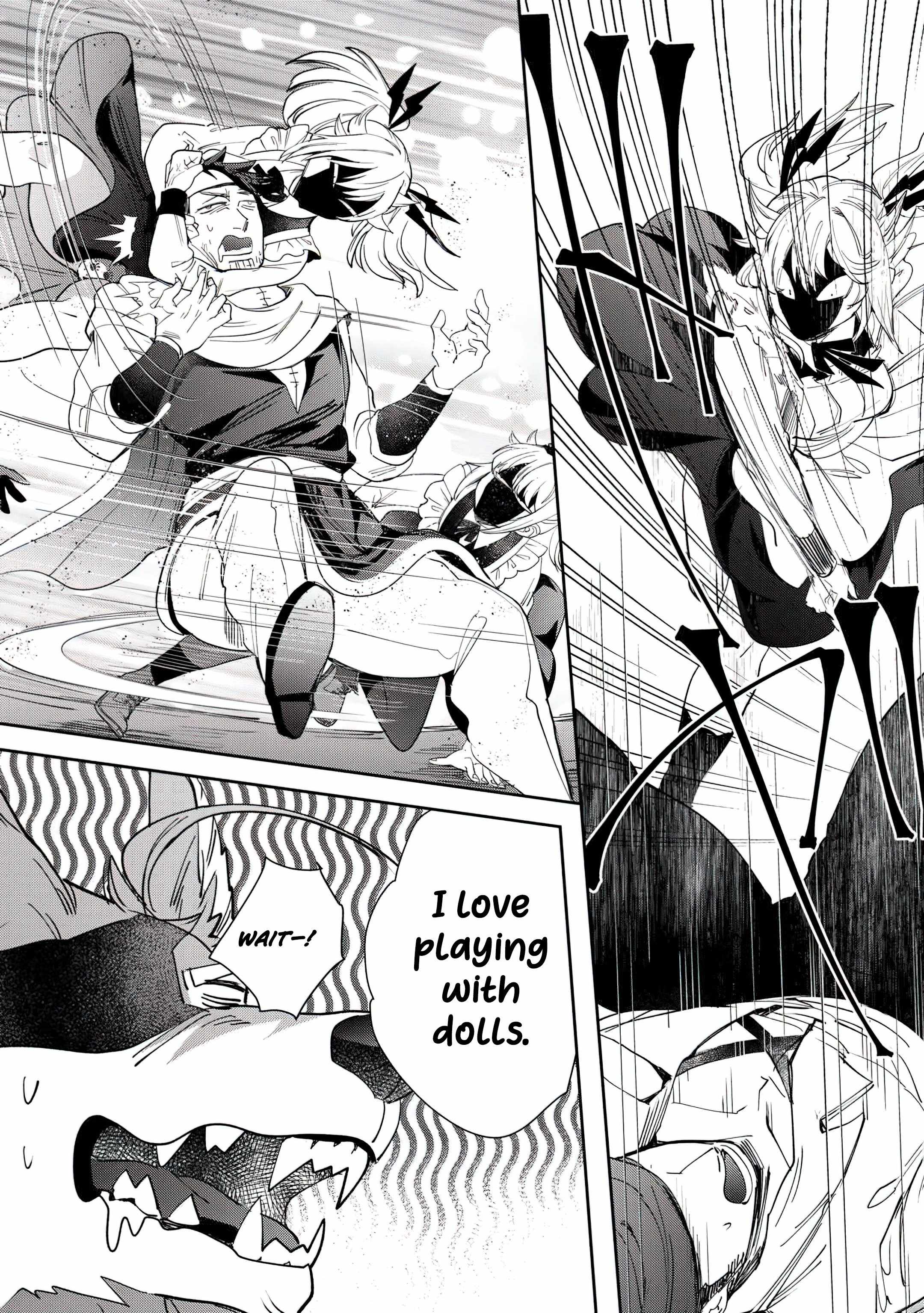 Oshikake Assassin-chan wa Outo Saikyou no Kanban Musume Chapter 1 - Page 27