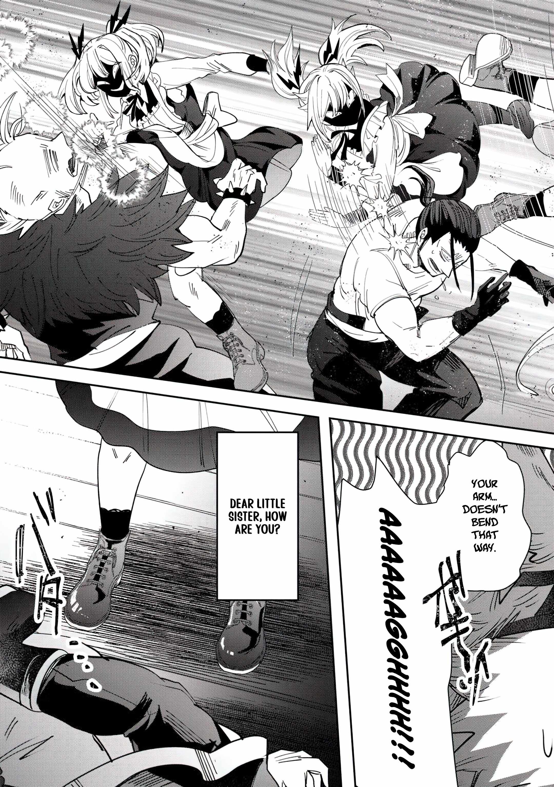 Oshikake Assassin-chan wa Outo Saikyou no Kanban Musume Chapter 1 - Page 28