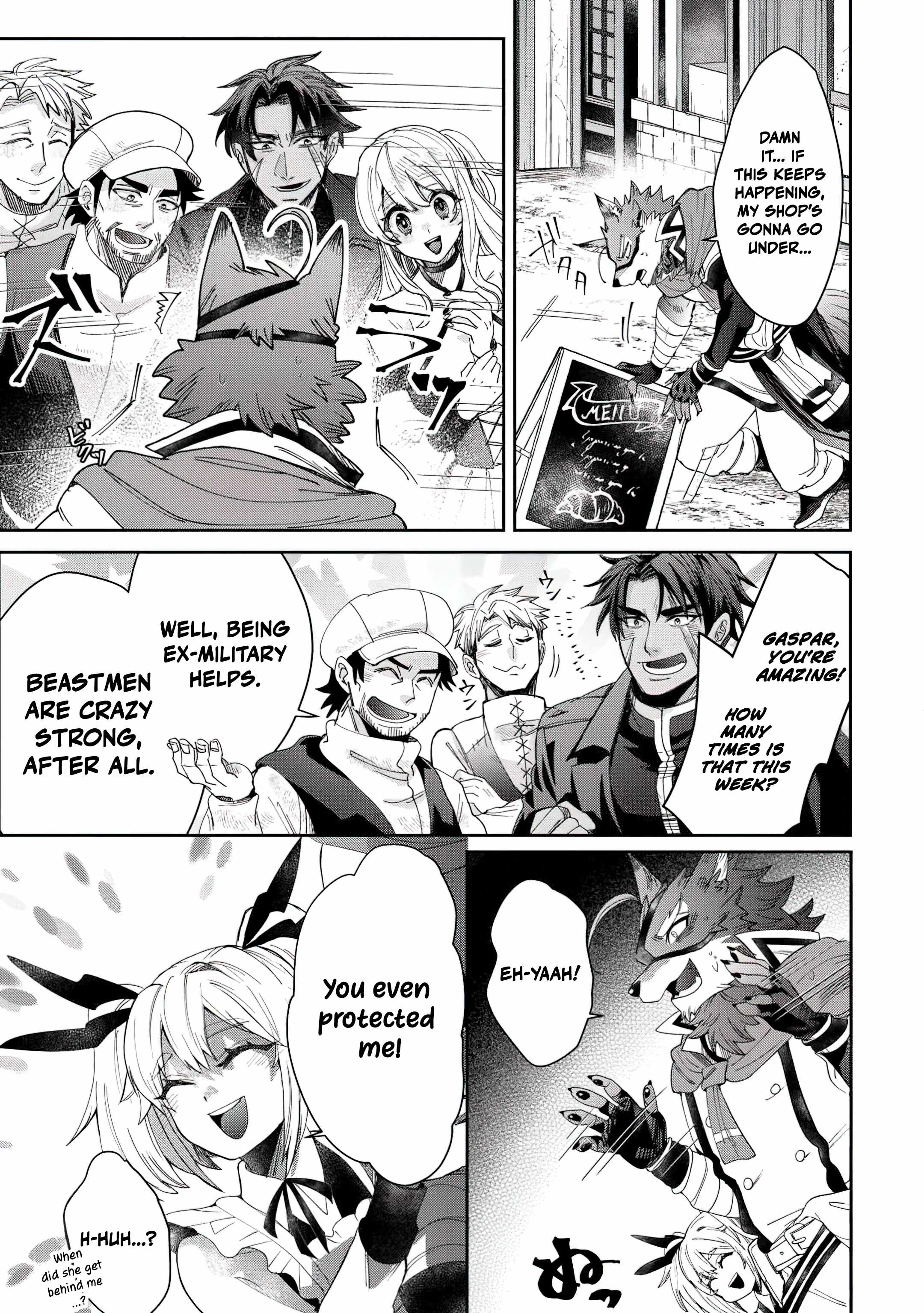 Oshikake Assassin-chan wa Outo Saikyou no Kanban Musume Chapter 1 - Page 10