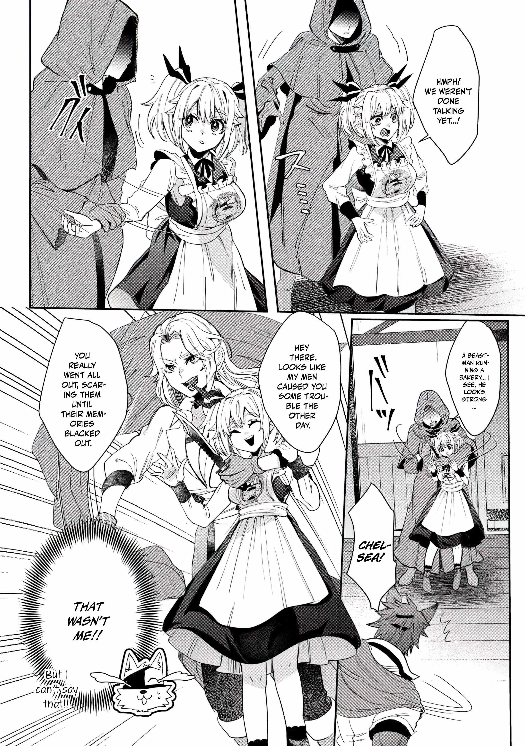 Oshikake Assassin-chan wa Outo Saikyou no Kanban Musume Chapter 2 - Page 11