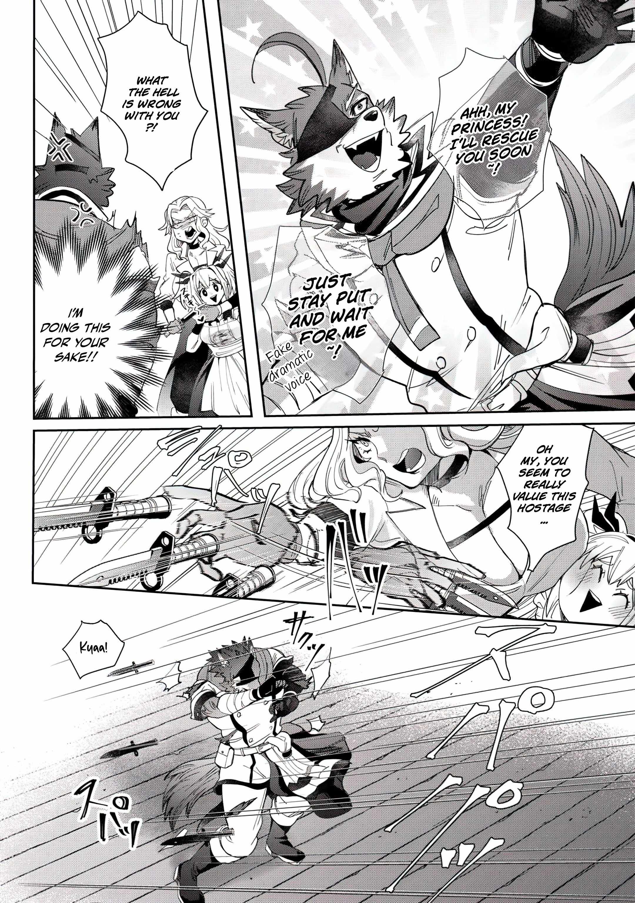 Oshikake Assassin-chan wa Outo Saikyou no Kanban Musume Chapter 2 - Page 14
