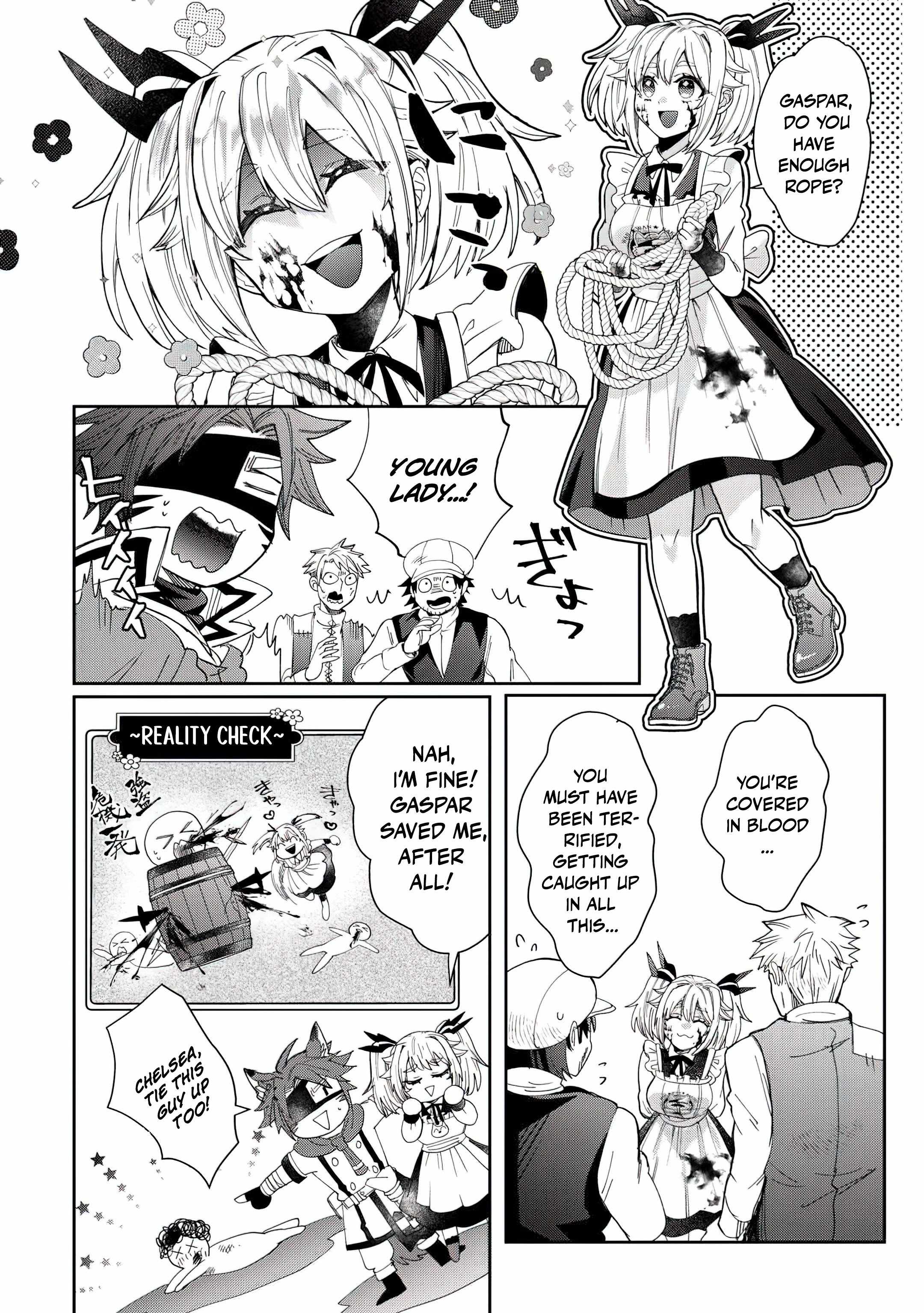 Oshikake Assassin-chan wa Outo Saikyou no Kanban Musume Chapter 2 - Page 3