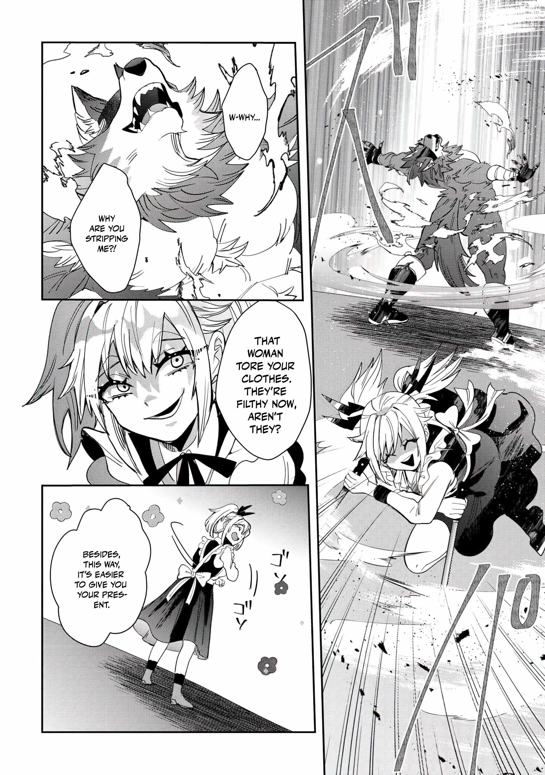 Oshikake Assassin-chan wa Outo Saikyou no Kanban Musume Chapter 2 - Page 21