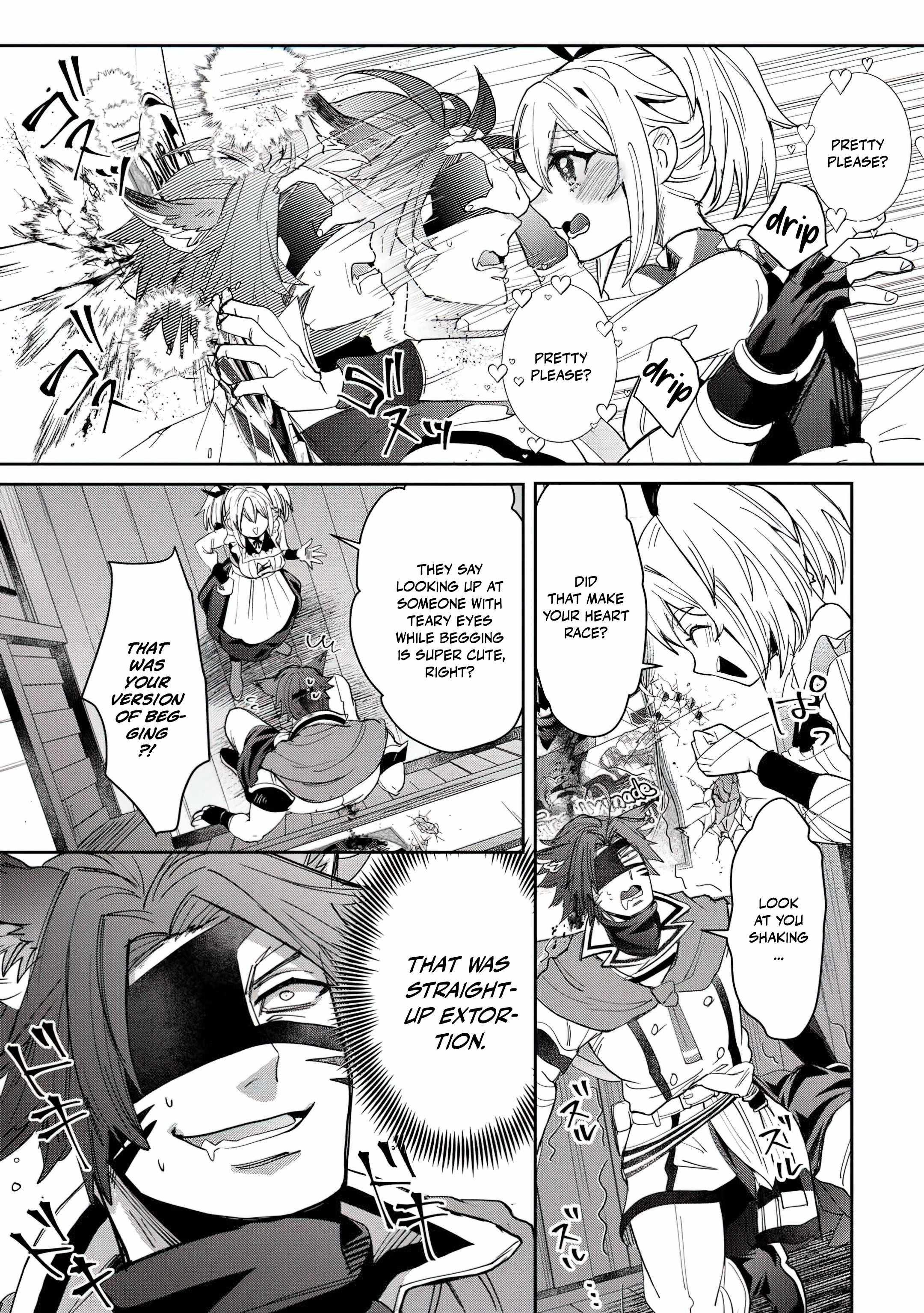 Oshikake Assassin-chan wa Outo Saikyou no Kanban Musume Chapter 2 - Page 8
