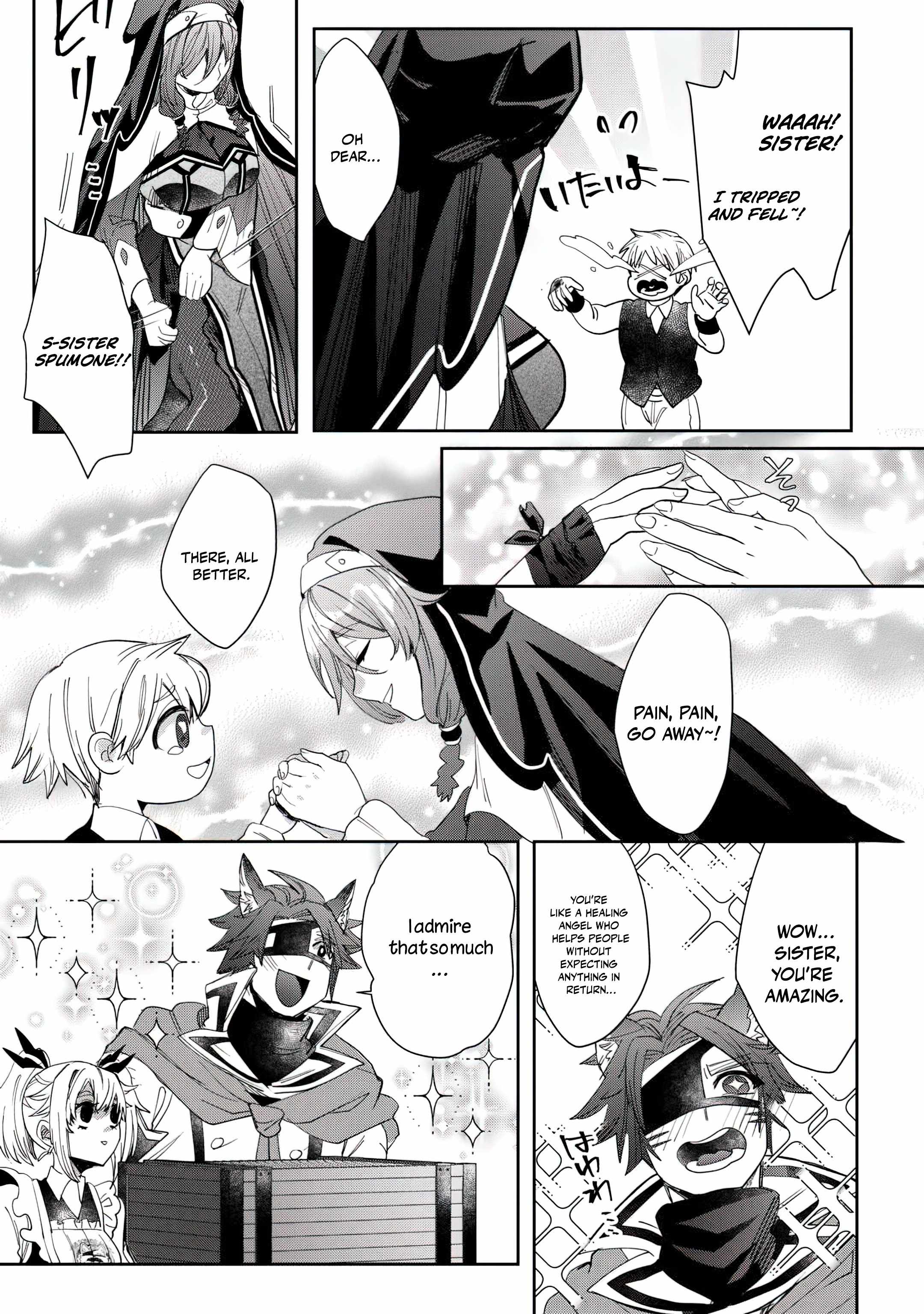 Oshikake Assassin-chan wa Outo Saikyou no Kanban Musume Chapter 3 - Page 11