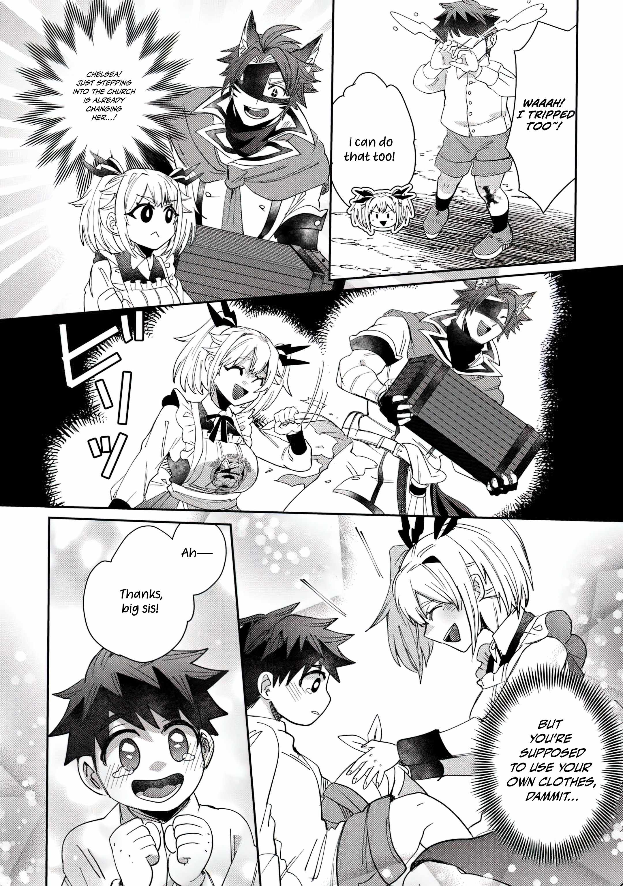 Oshikake Assassin-chan wa Outo Saikyou no Kanban Musume Chapter 3 - Page 12