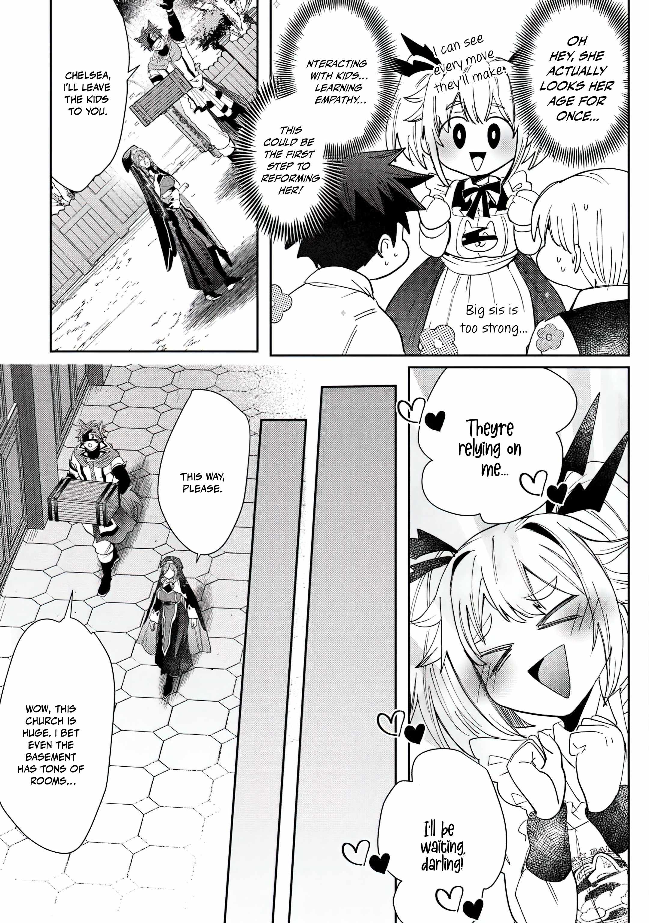 Oshikake Assassin-chan wa Outo Saikyou no Kanban Musume Chapter 3 - Page 15