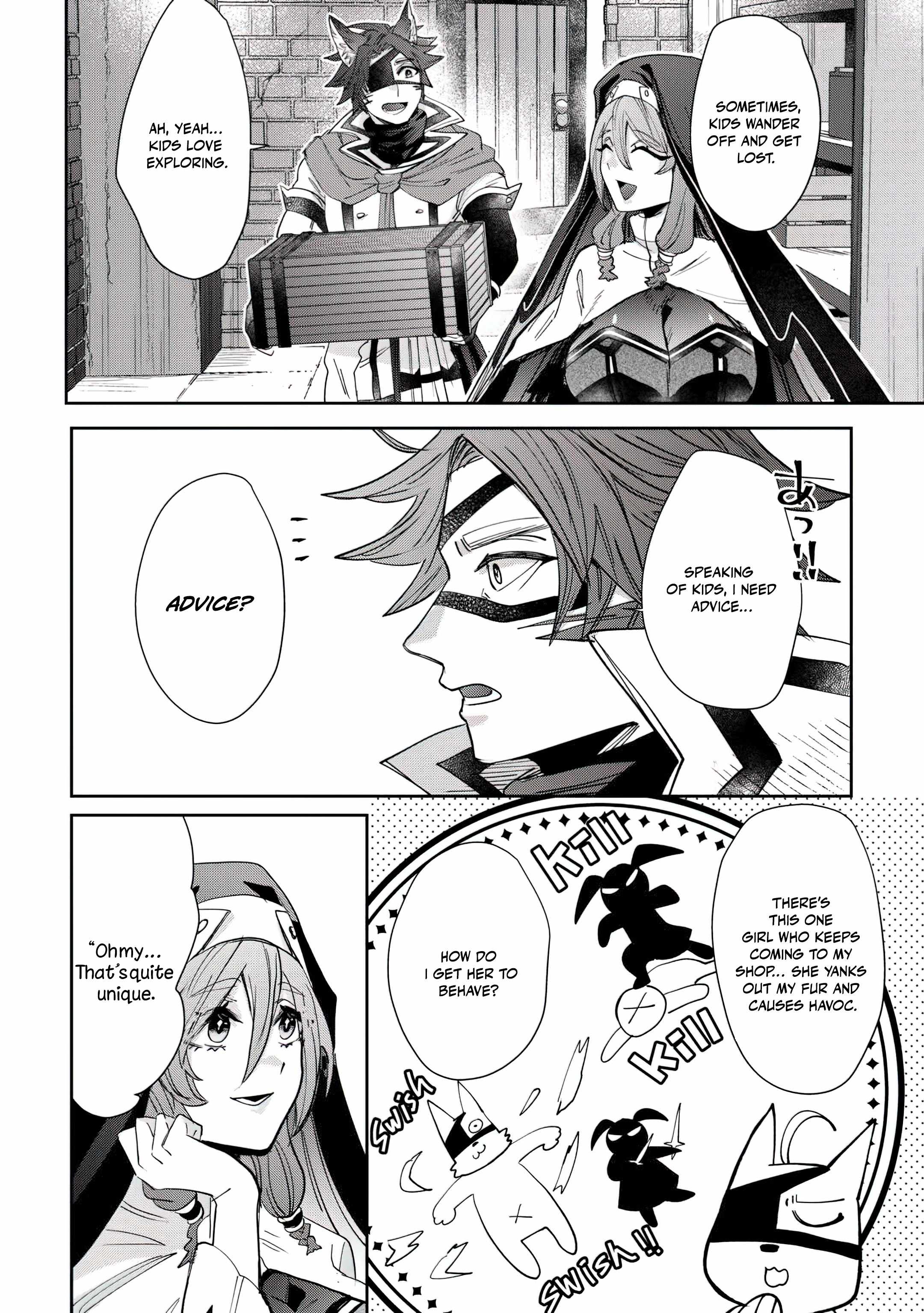 Oshikake Assassin-chan wa Outo Saikyou no Kanban Musume Chapter 3 - Page 16