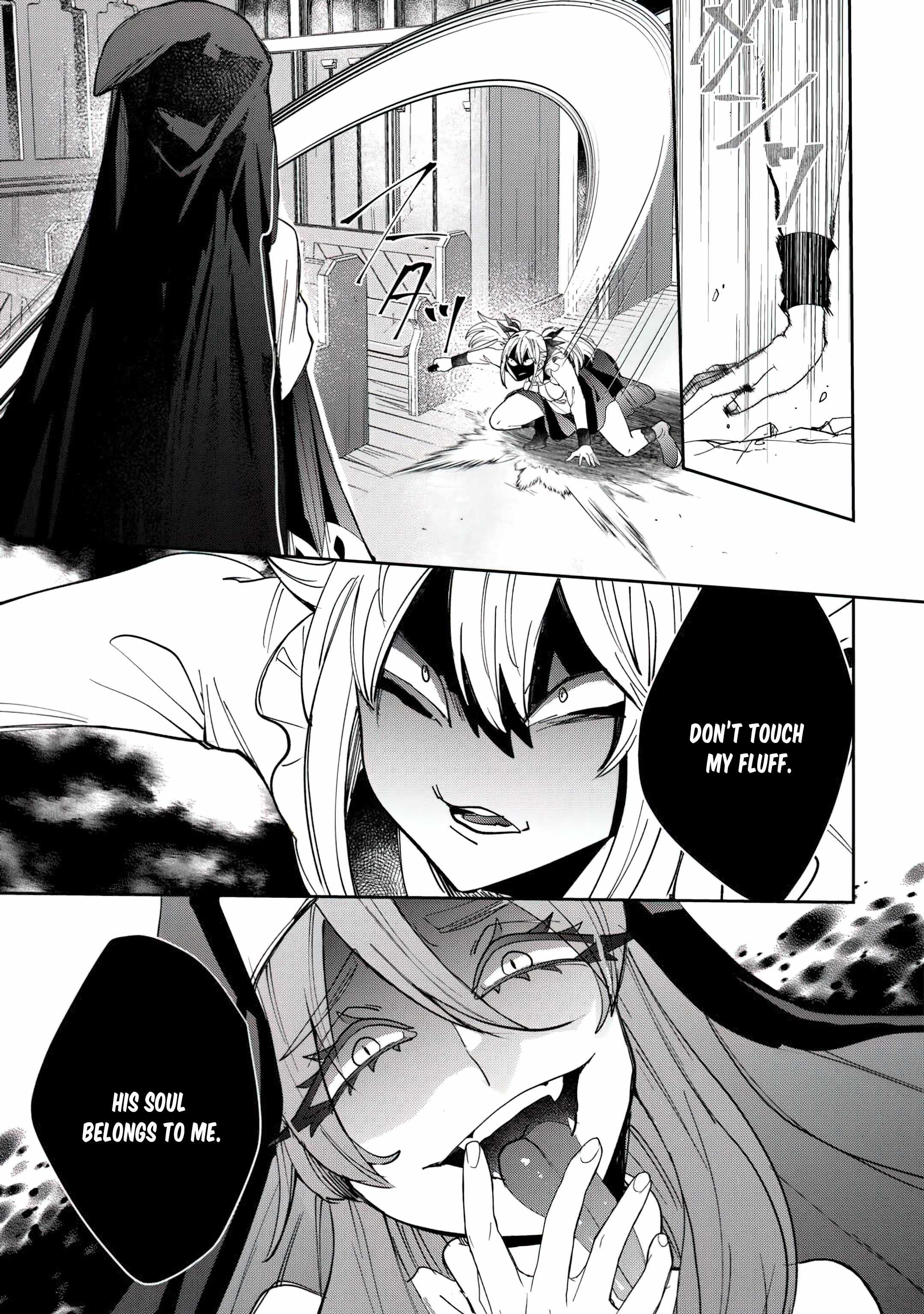 Oshikake Assassin-chan wa Outo Saikyou no Kanban Musume Chapter 3 - Page 29