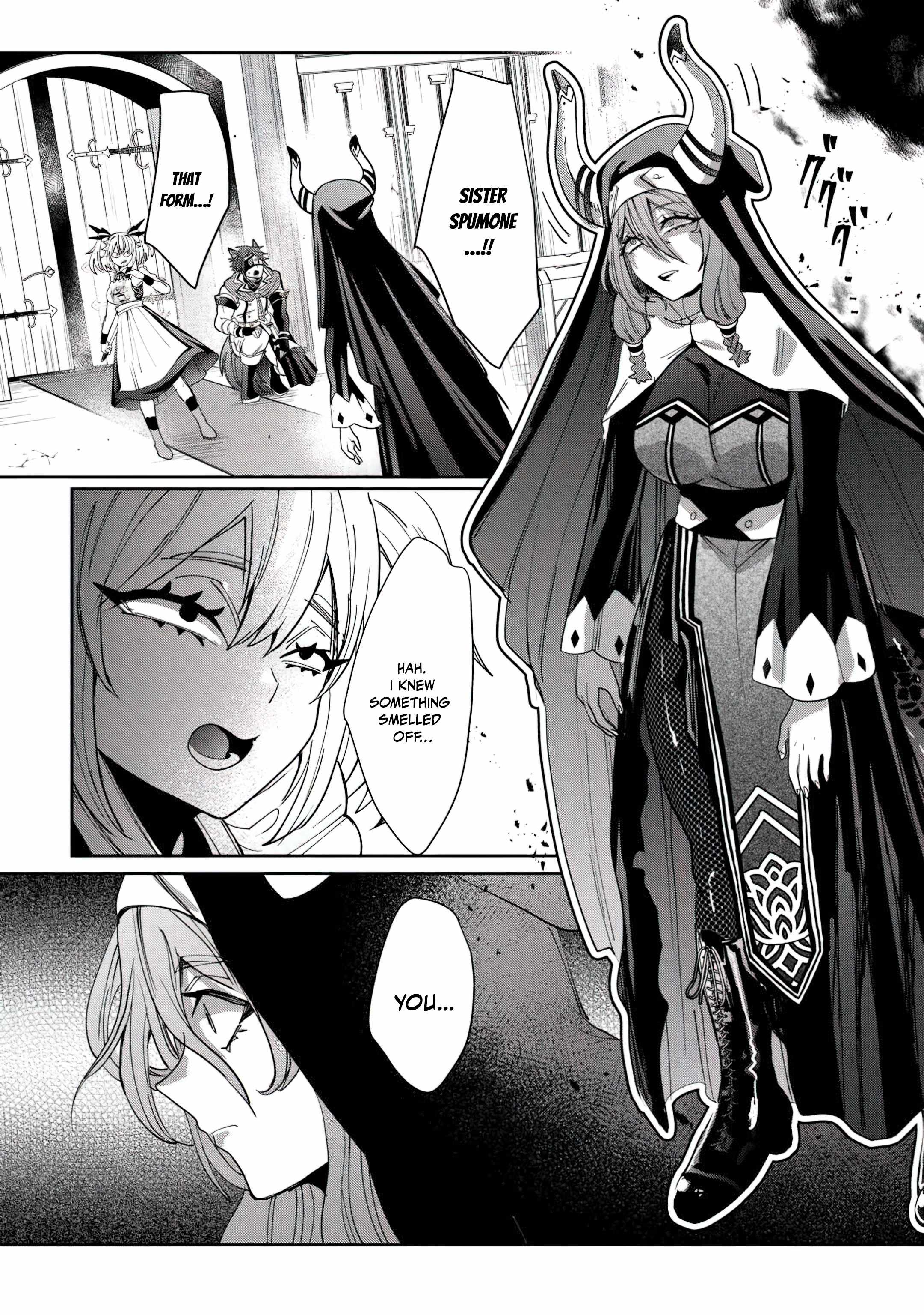 Oshikake Assassin-chan wa Outo Saikyou no Kanban Musume Chapter 3 - Page 30