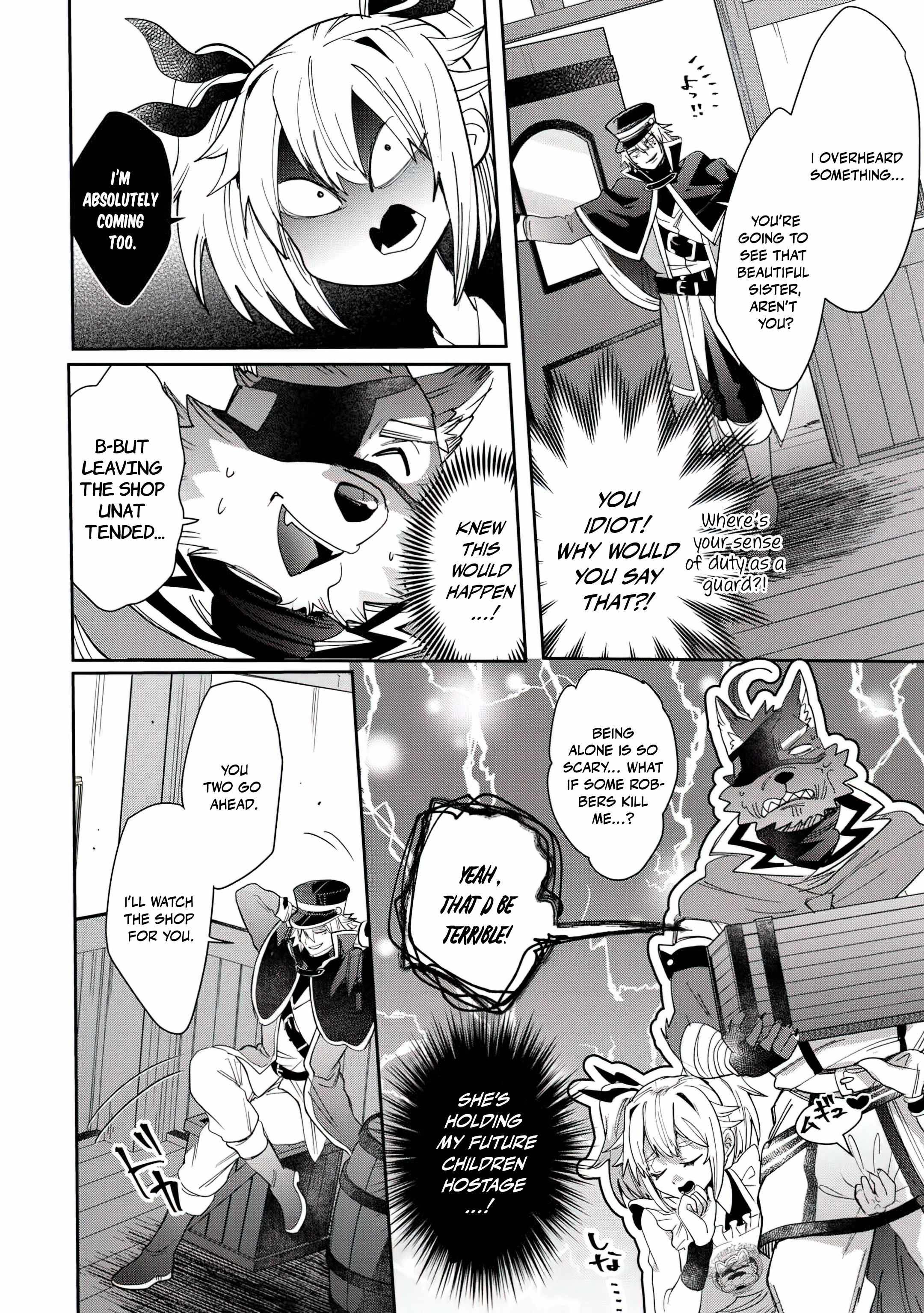 Oshikake Assassin-chan wa Outo Saikyou no Kanban Musume Chapter 3 - Page 6
