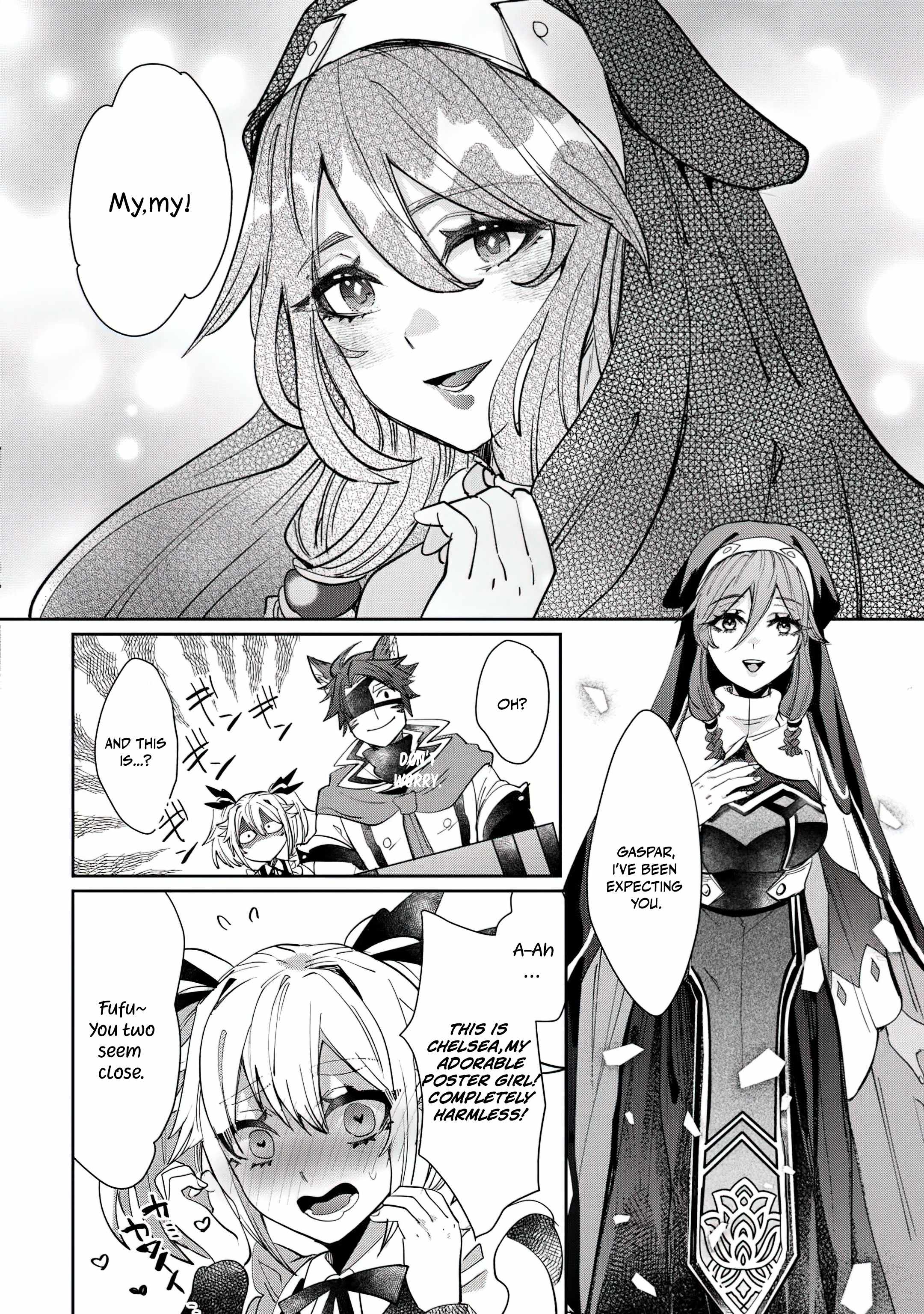 Oshikake Assassin-chan wa Outo Saikyou no Kanban Musume Chapter 3 - Page 10